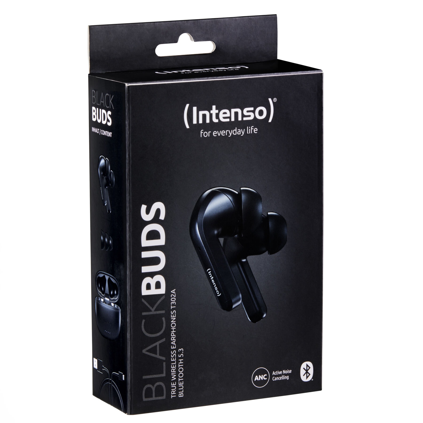 Intenso Kopfhörer »Black Buds T300A«