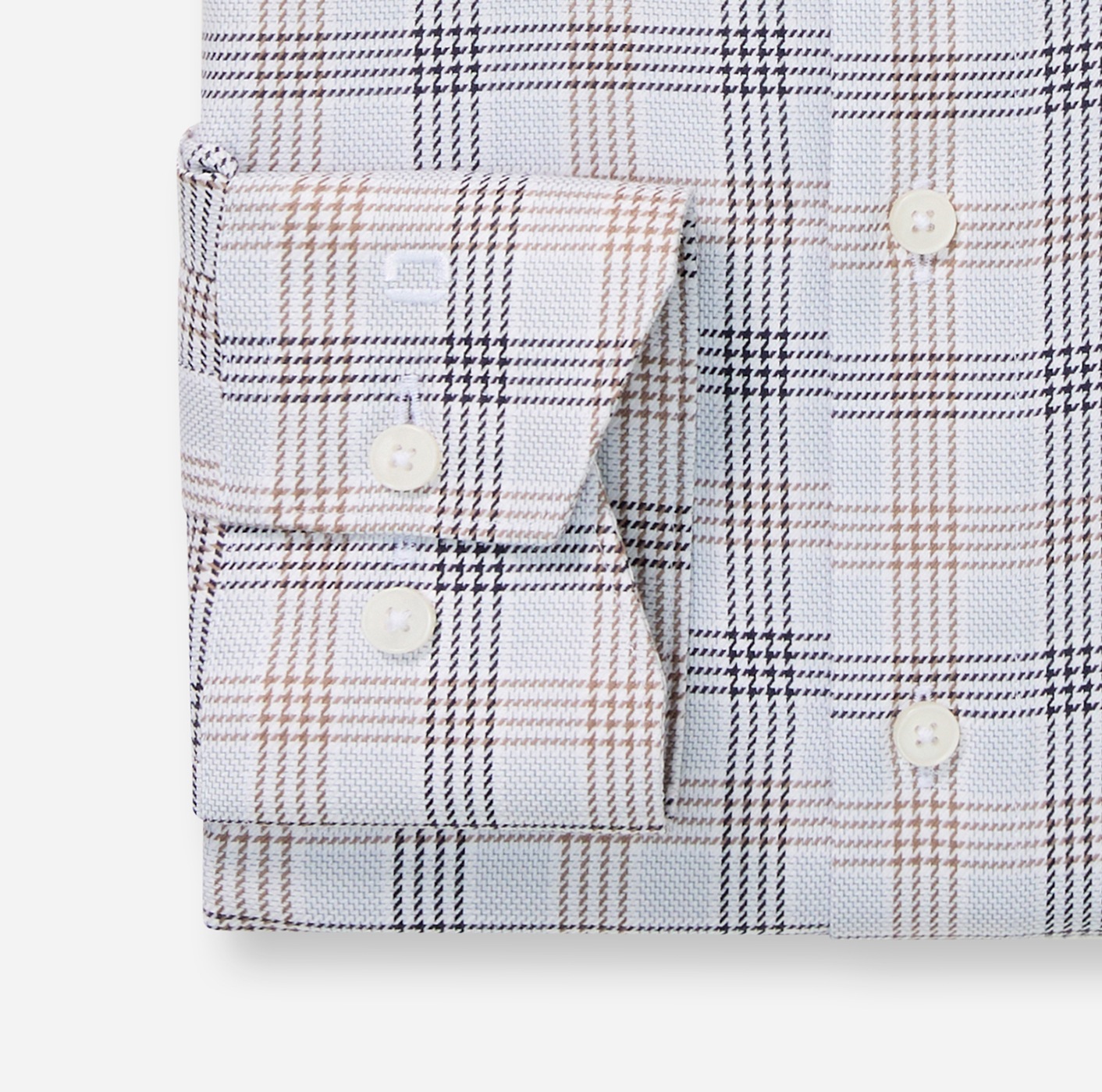 OLYMP Langarmhemd »Luxor« Businesshemd, modern fit, Royal-Kentkragen, kariert