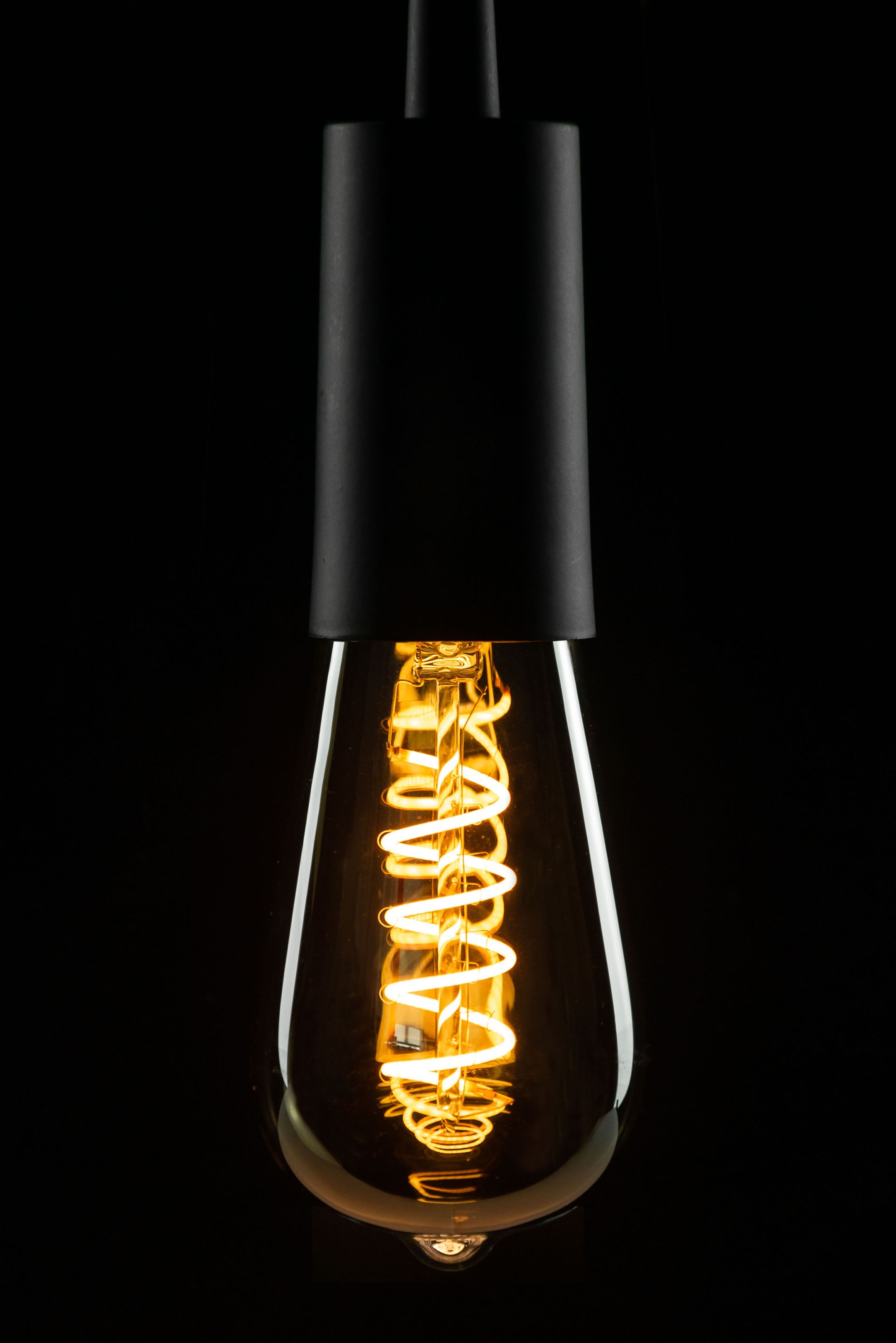 SEGULA LED-Leuchtmittel »Soft Line«, E27, 1 St., Warmweiß, dimmbar, Soft Rustika smokey grey, E27