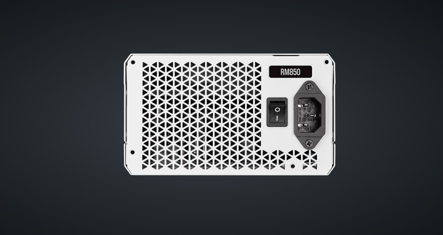 Corsair PC-Netzteil »Series RM850, Fully Modular 80 Plus Gold 850 Watt, EU Version, White«