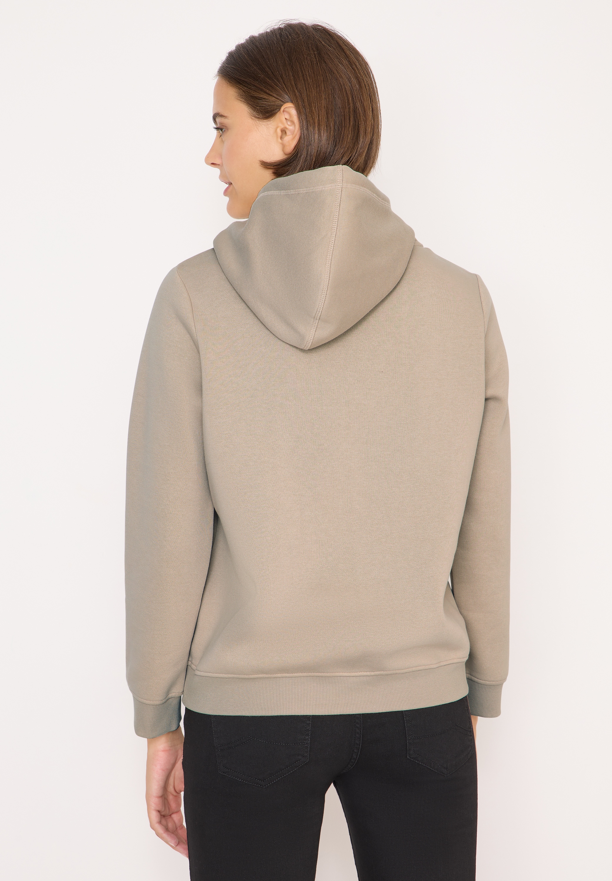 Cecil Hoodie, aus softem Materialmix