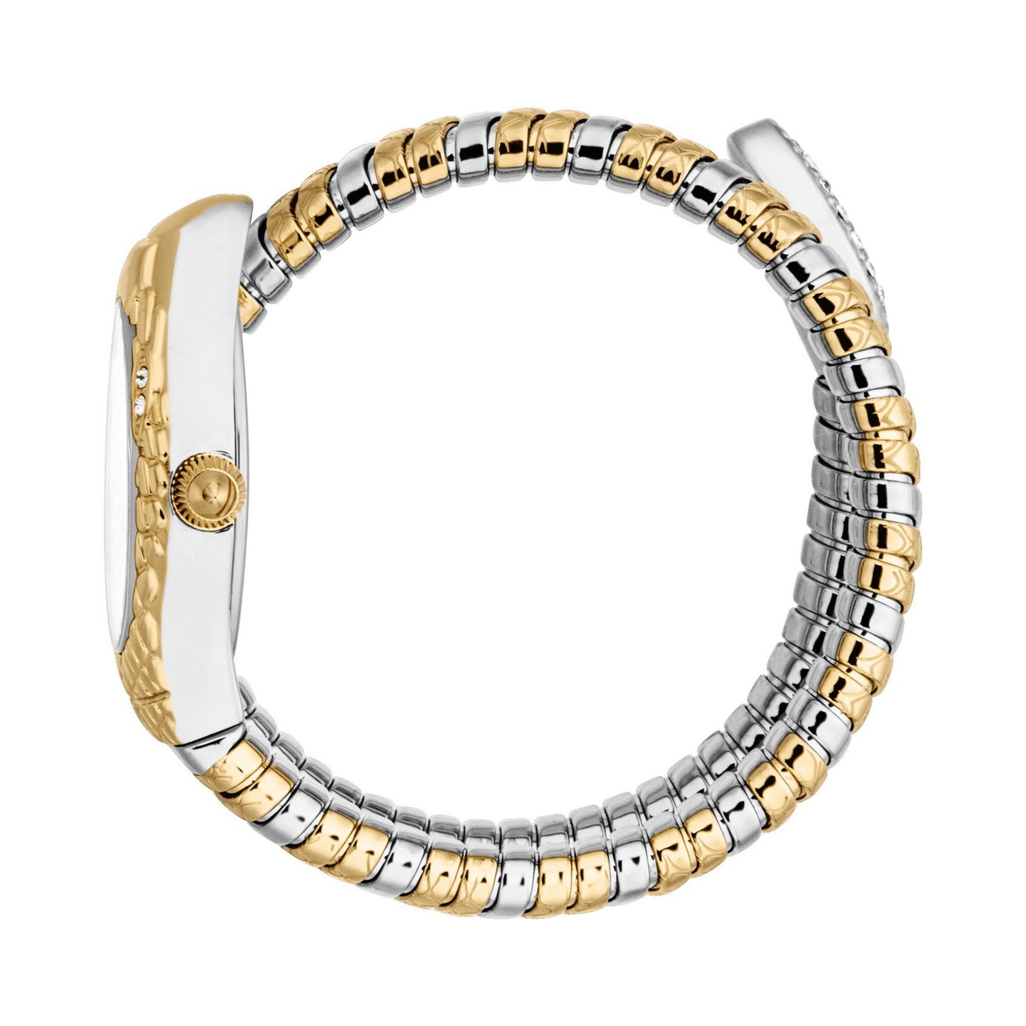 Just Cavalli Time Quarzuhr »Vetra«, Armbanduhr, Damenuhr, Edelstahlarmband, analog, Kristallsteine
