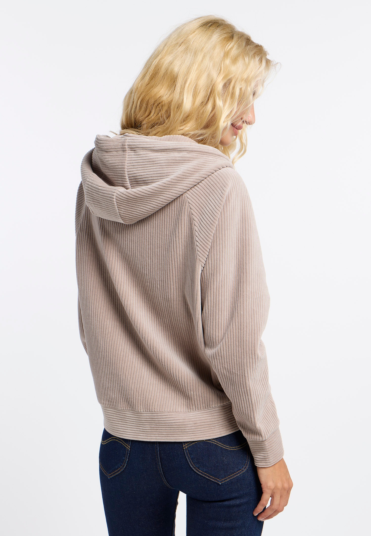Ragwear Kapuzensweatjacke »CORDULY«, in Cord Optik