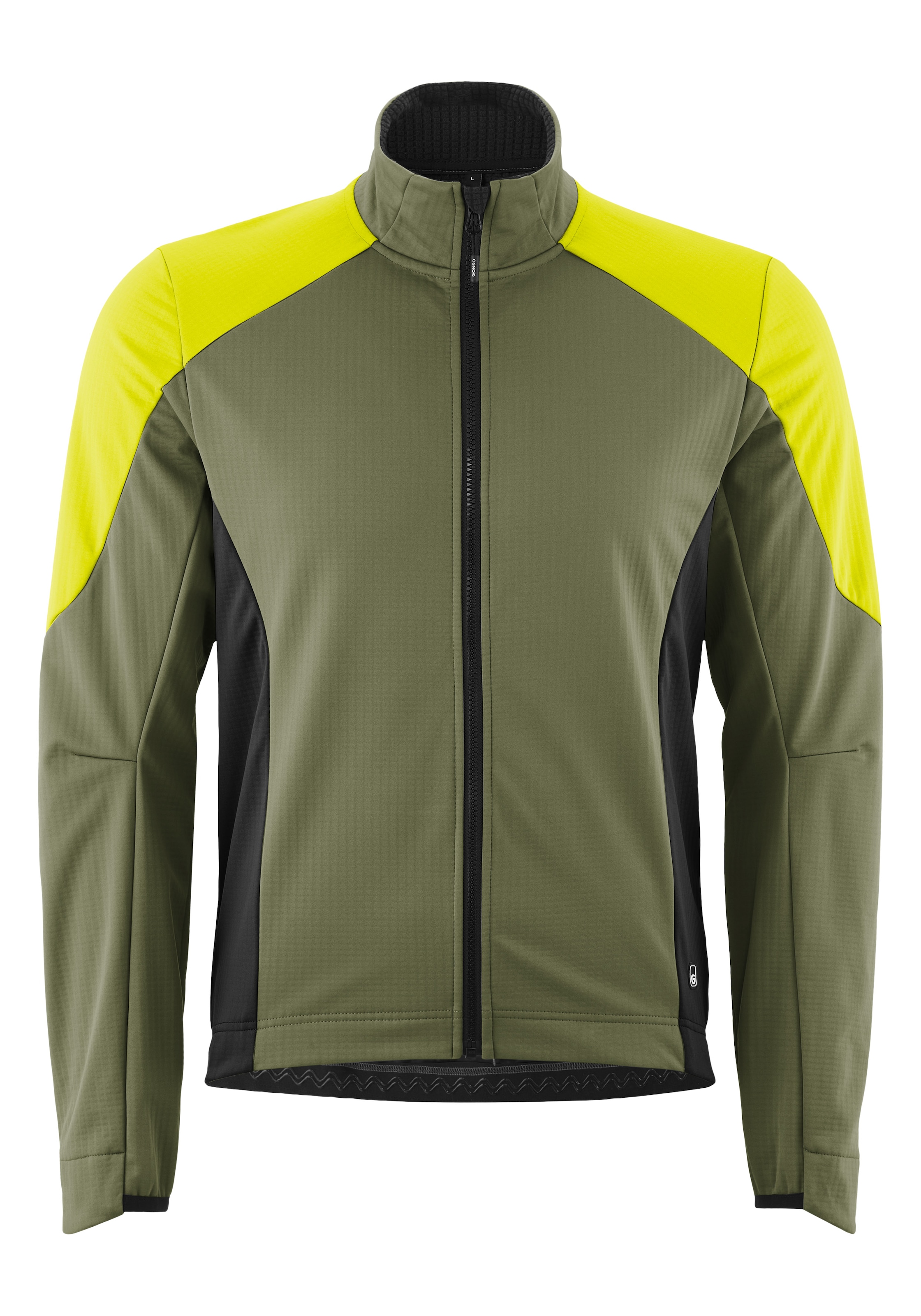 Gonso Fahrradjacke "Trail Jacket Softshell M" Herren Softshelljacke, wasserabweisende Radjacke, Semi Fit