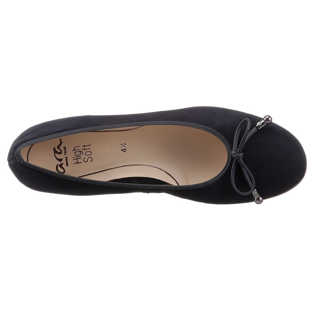 Ara Ballerina »SARDINIA«, Loafer, Festtagsschuh, Business Schuh mit eleganter Schleife