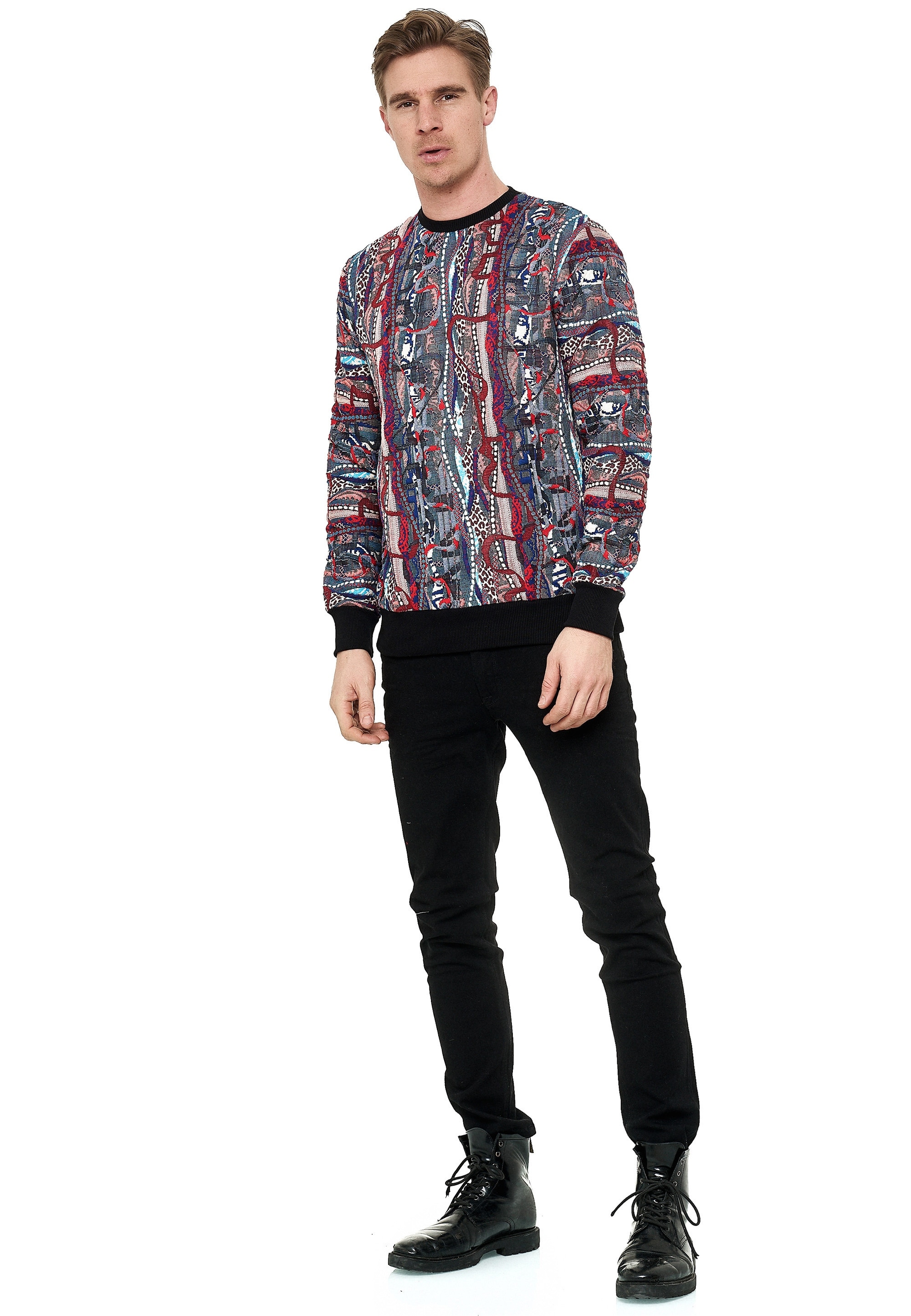 Rusty Neal Sweatshirt, im coolen New York-Style