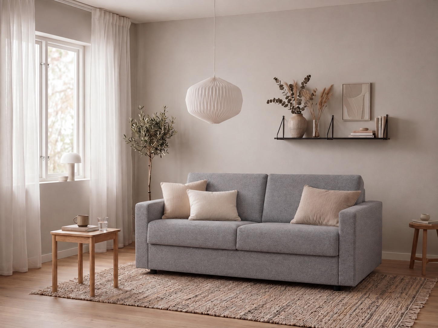 OTTO home Schlafsofa "Perrick, Schlaf-Couch, Breite Liegefl. 140 oder 160x200 cm" Sofa und Bett in einem, Bonell- oder Taschenferderkern, FSC