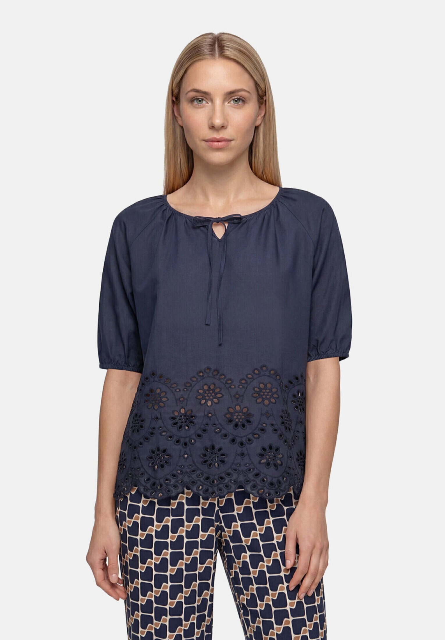 Betty Barclay Schlupfbluse »Damen mit Schmuckkanten«