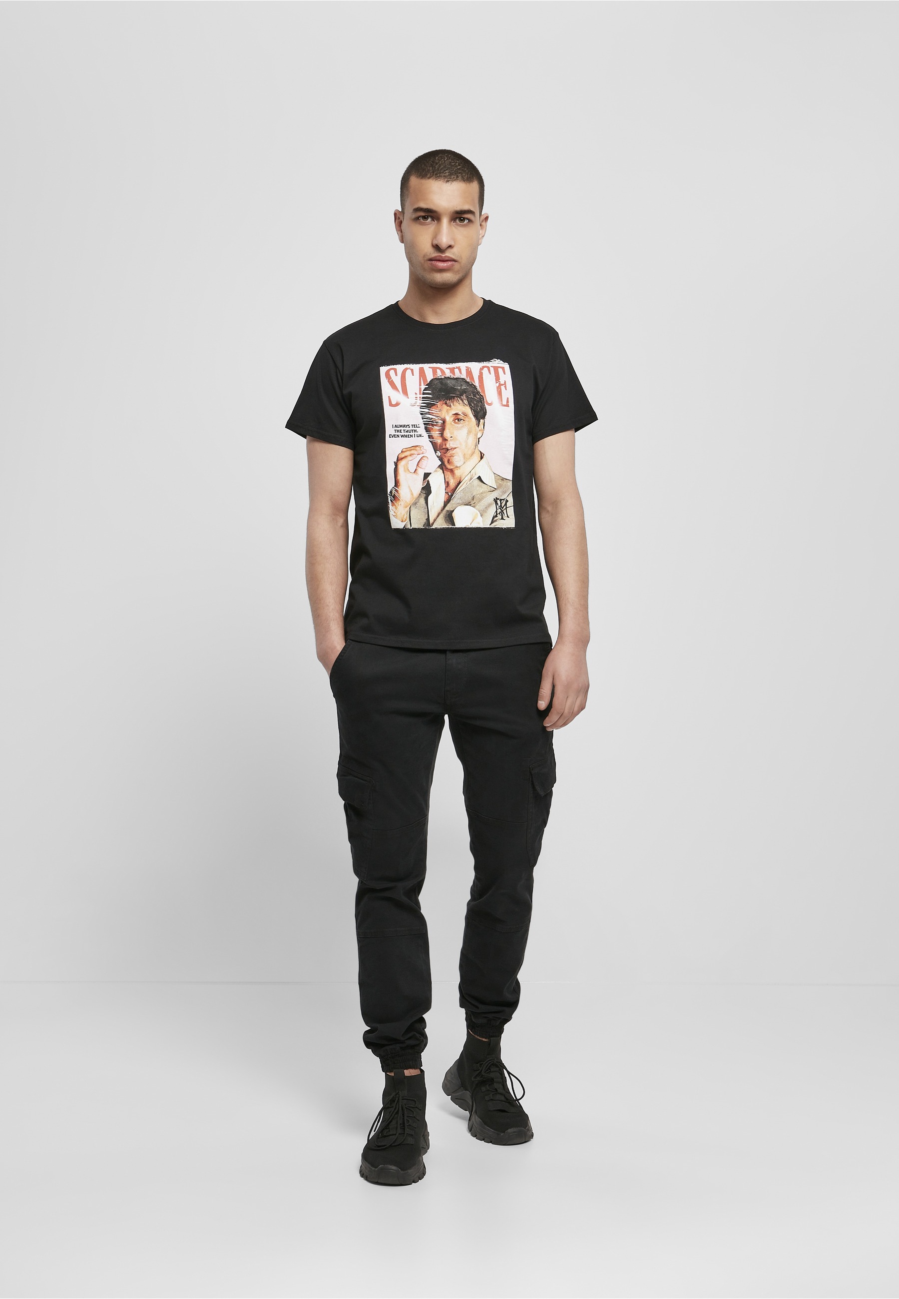 Merchcode Kurzarmshirt »Merchcode Herren Scarface Magazine Cover Tee« 1 Stk.