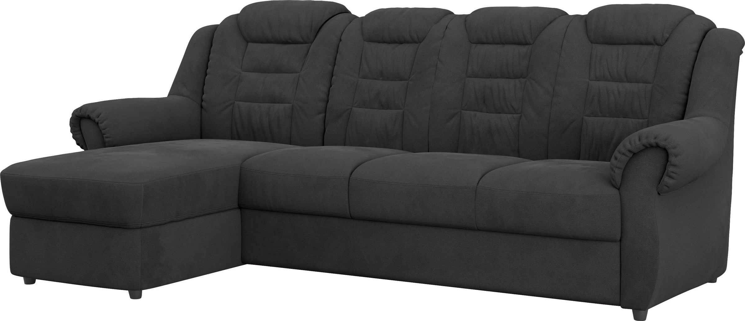 Home affaire Ecksofa »Boston L-Form«, mit hoher Rückenlehne, wahlweise mit Bettfunktion