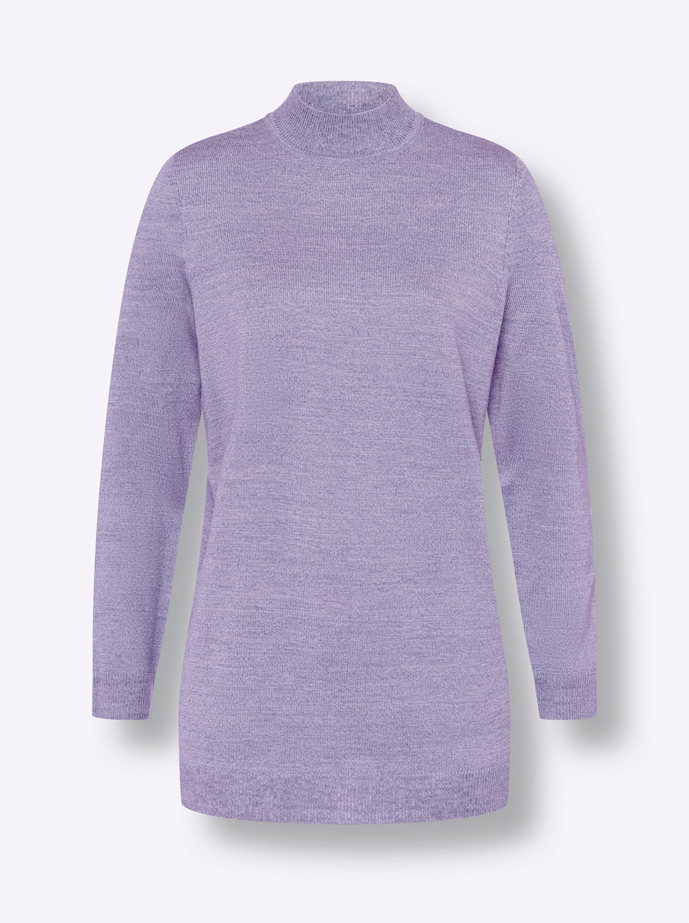Classic Basics Stehkragenpullover »Longpullover«