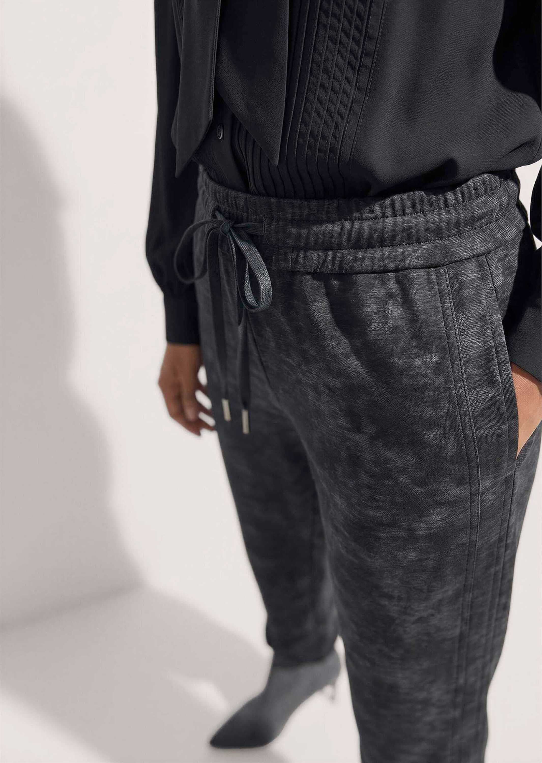 MADELEINE Jogg-Bermudas »Hose Bedruckte Schlupfhose mit Tunnelzug«