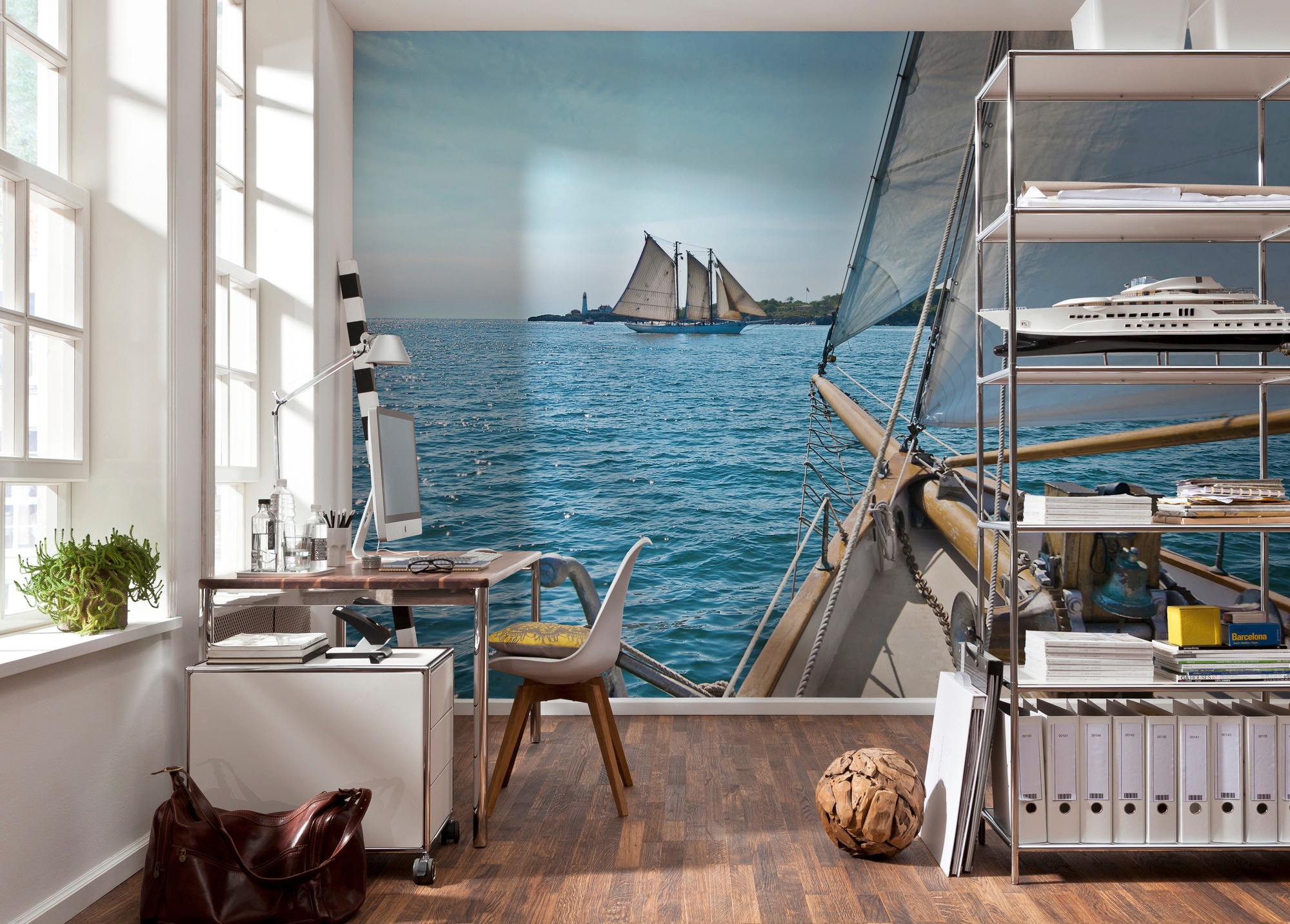Komar Fototapete »Sailing«, 368x254 cm (Breite x Höhe), inklusive Kleister  kaufen | BAUR | Fototapeten