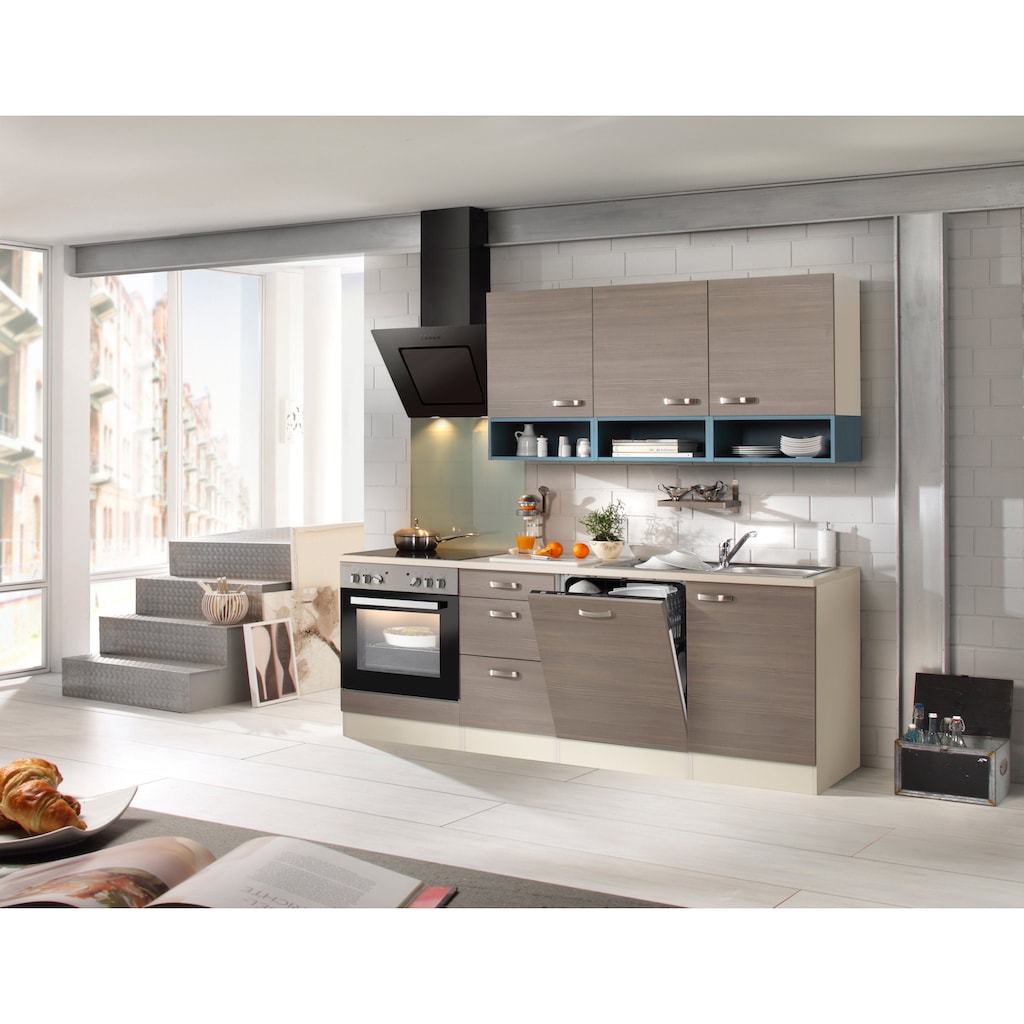 OPTIFIT Küchenzeile »Vigo«, mit E-Geräten, Breite 210 cm