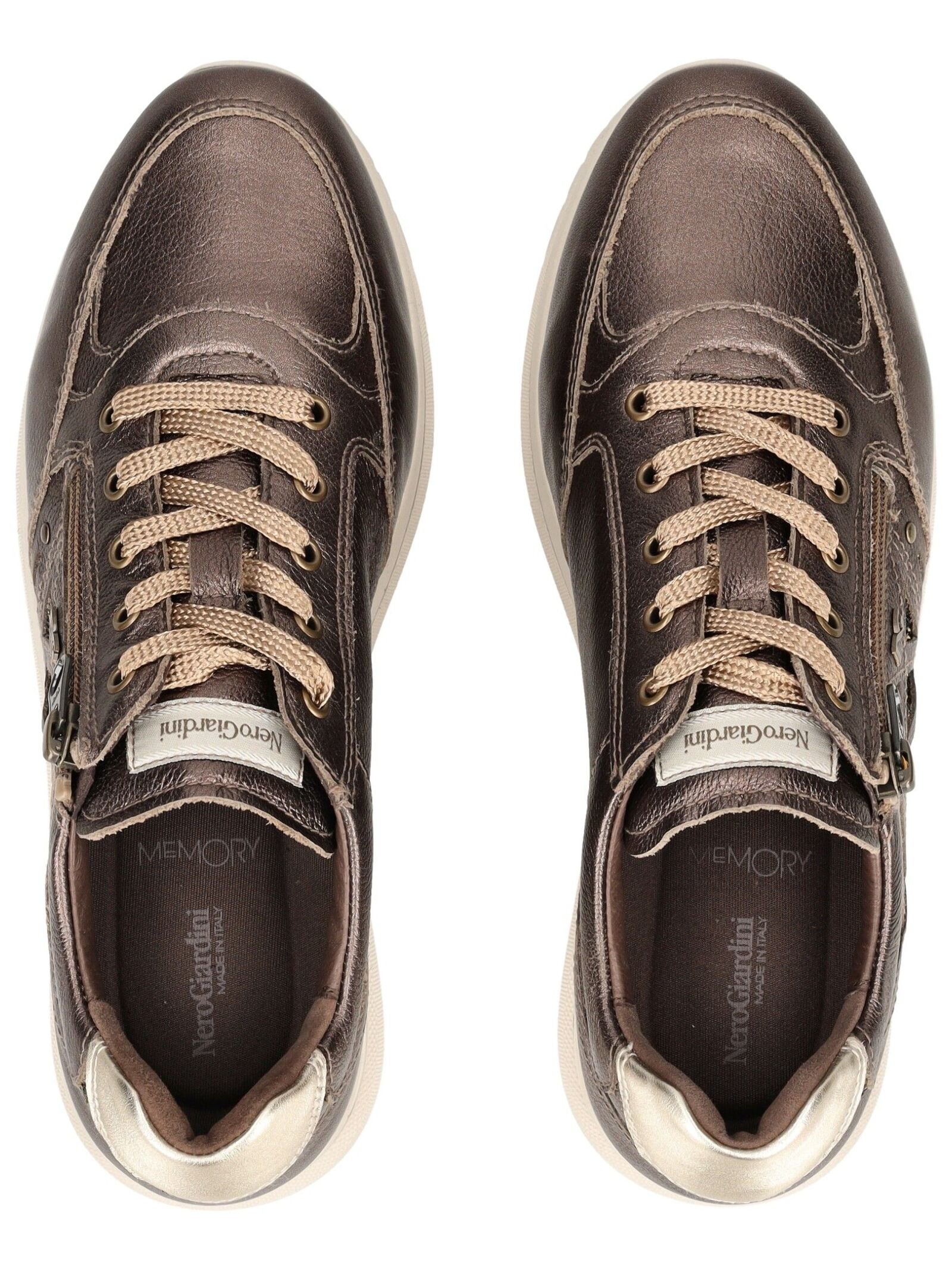 Nero Giardini Plateausneaker »Nero Giardini Sneaker Leder/Textil«