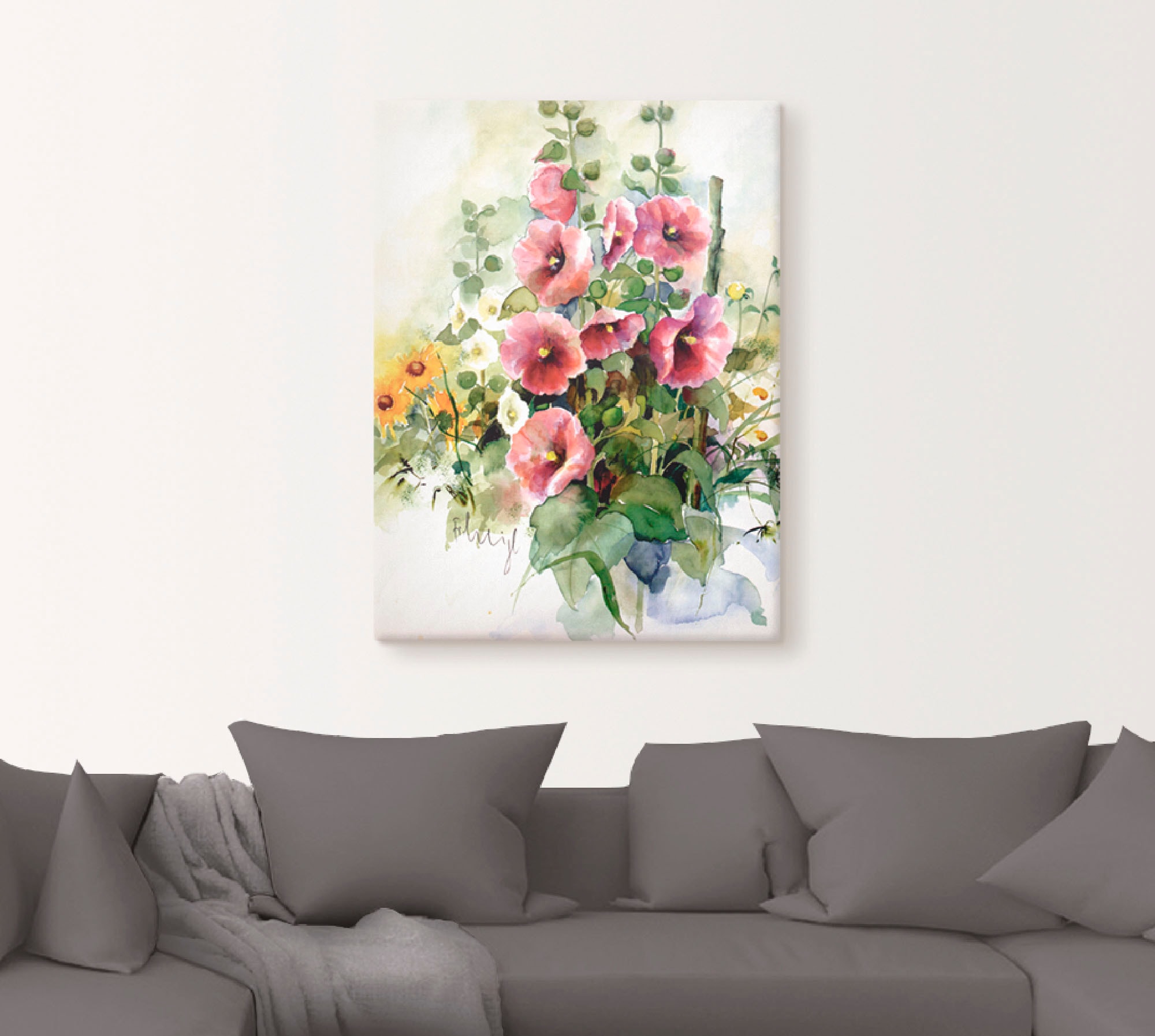 Artland Wandbild »Blumen Zusammenstellung I«, Blumen, (1 St.), als Leinwandbild, Poster in verschied. Größen
