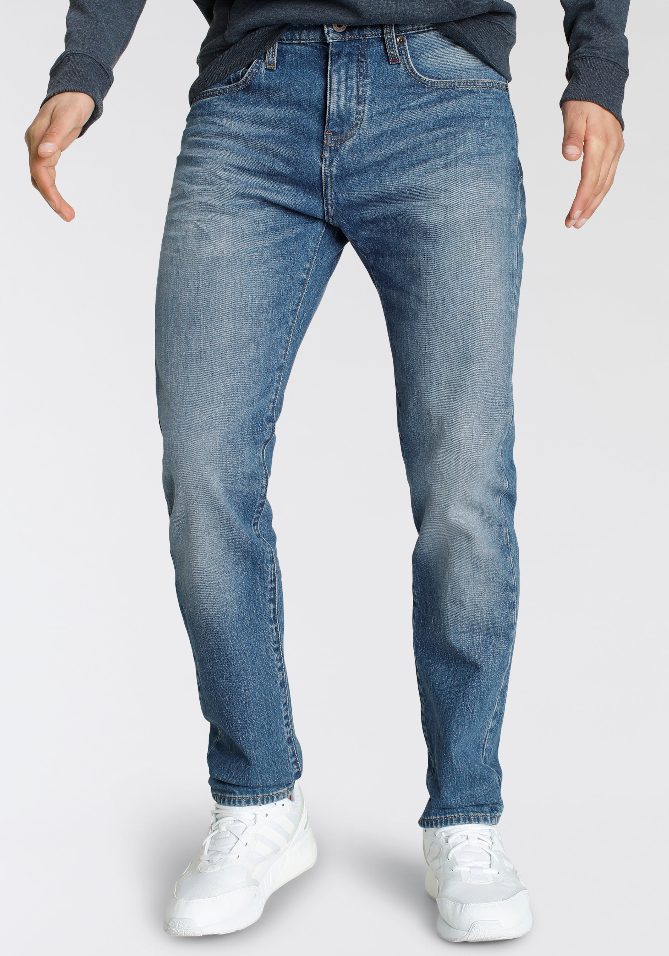 Alife & Kickin Tapered-fit-Jeans "LennoxAK", Ökologische, wassersparende Produktion durch Ozon Wash