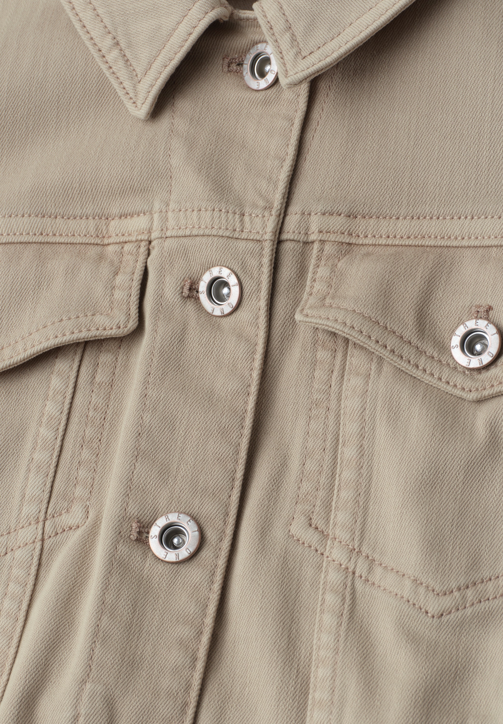 STREET ONE Jeansjacke ohne Kapuze im Denim-Style