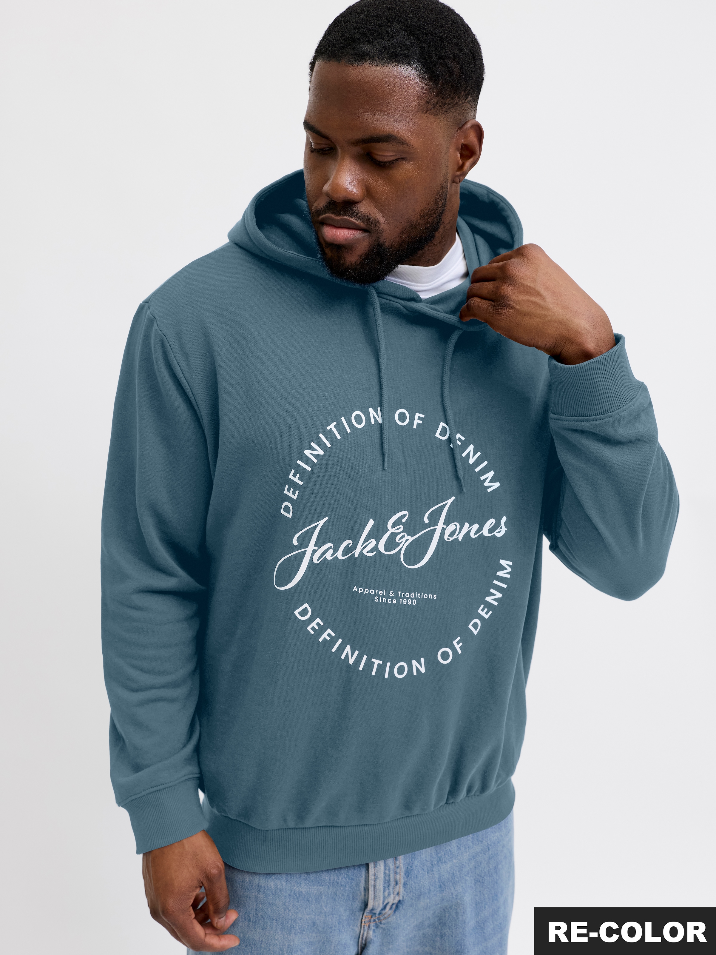 Jack & Jones PlusSize Kapuzensweatshirt »JJGRAYSON SWEAT HOOD PLS«
