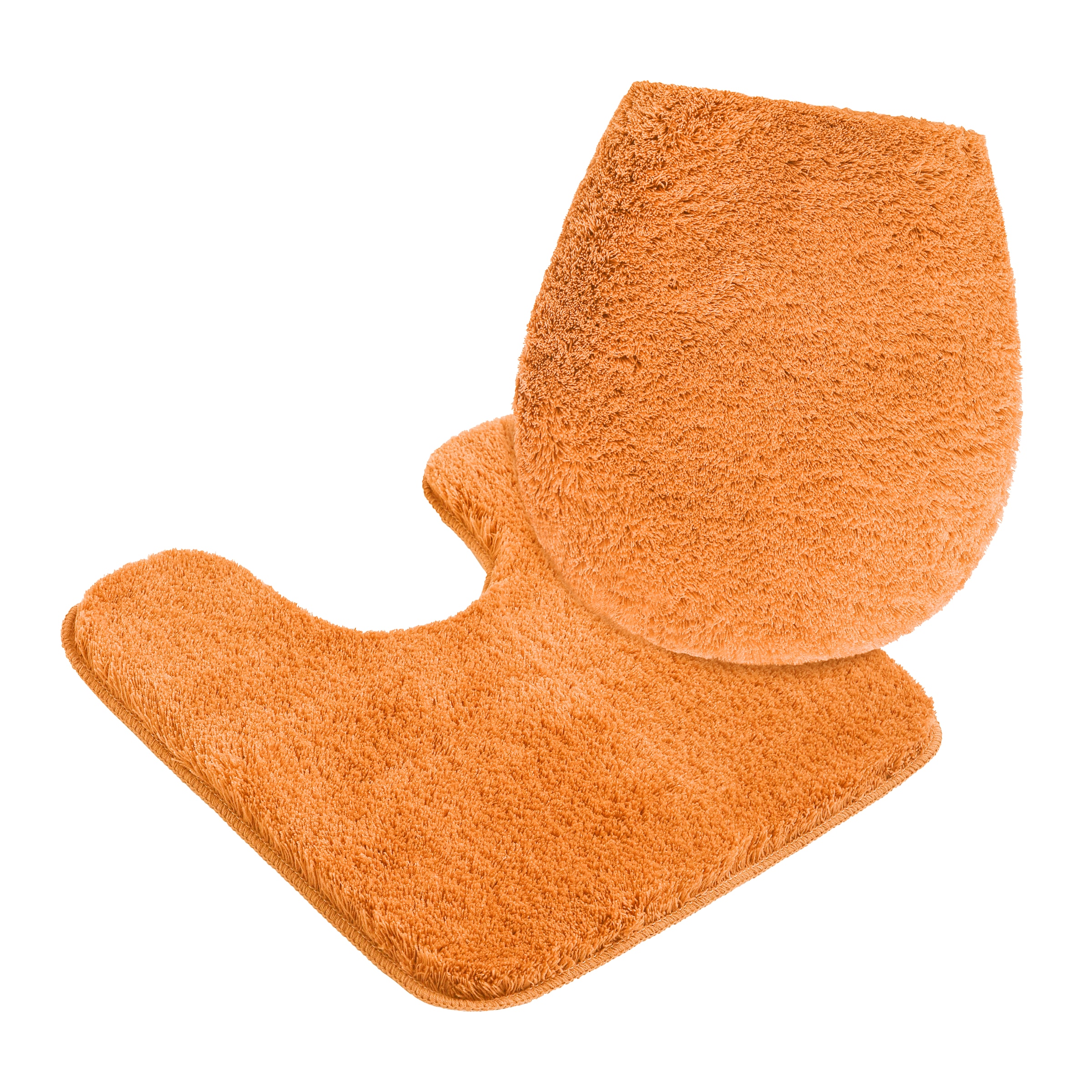 my home Badematte »Merida, Badvorleger, Badezimmer Teppich«, rutschhemmend beschichtet, fußbodenheizungsgeeignet-schnell trocknend-strapazierfähig, Badteppich, Uni Farben, rechteckig, rund & als 2-tlg. Set erhältlich