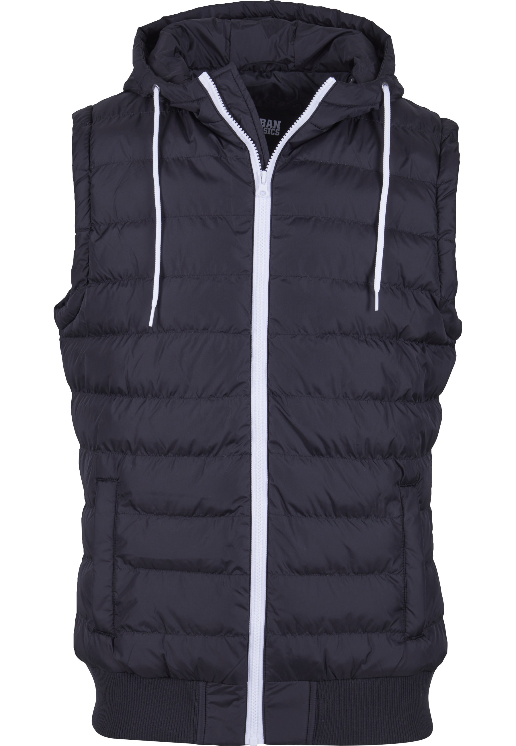 URBAN CLASSICS Jerseyweste "Urban Classics Herren Small Bubble Hooded Vest" 1