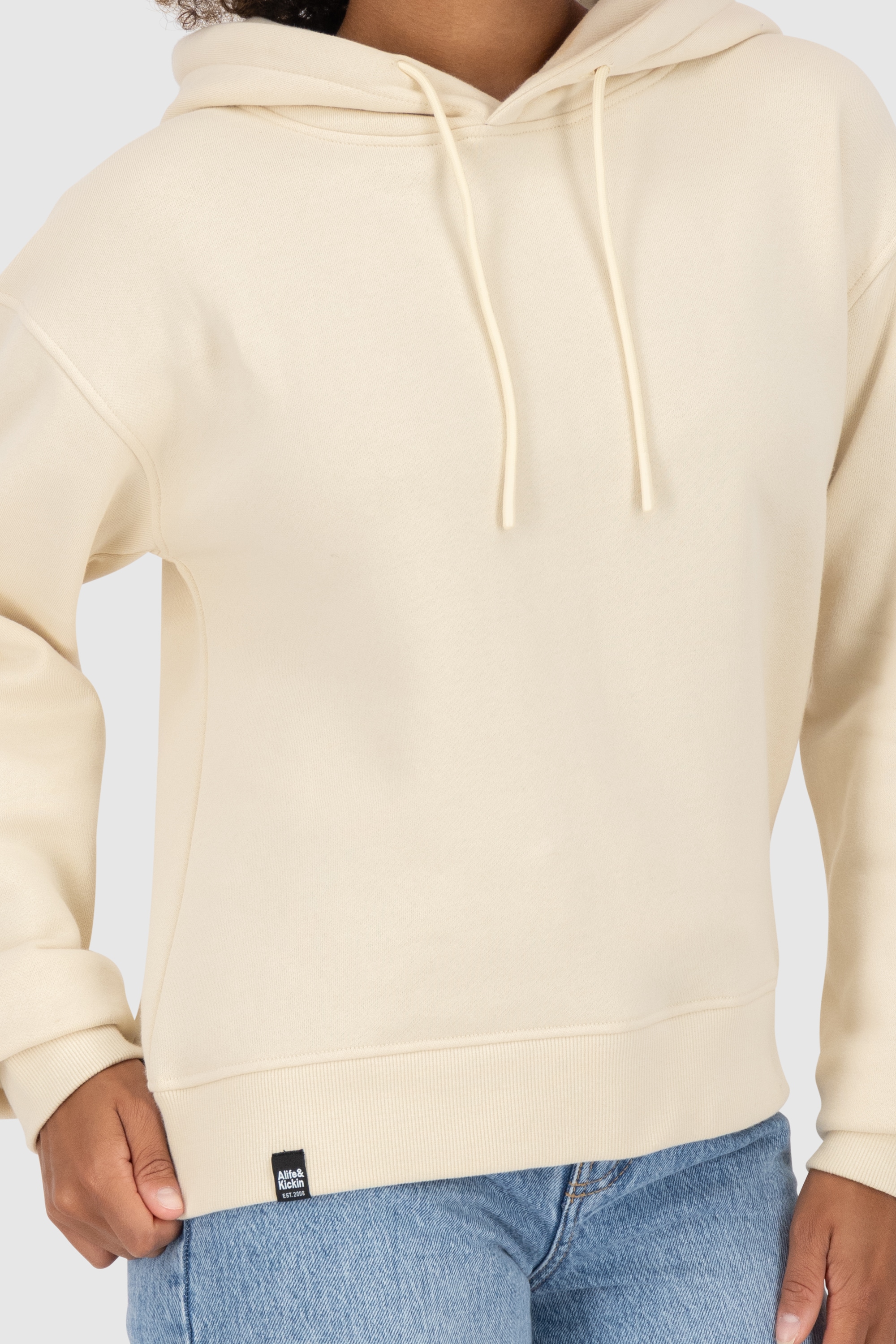 Alife & Kickin Kapuzensweatshirt »Damen ThaneeAK A«, Basic Hoodie Kapuzenpullover, Sweatshirt mit Kapuze