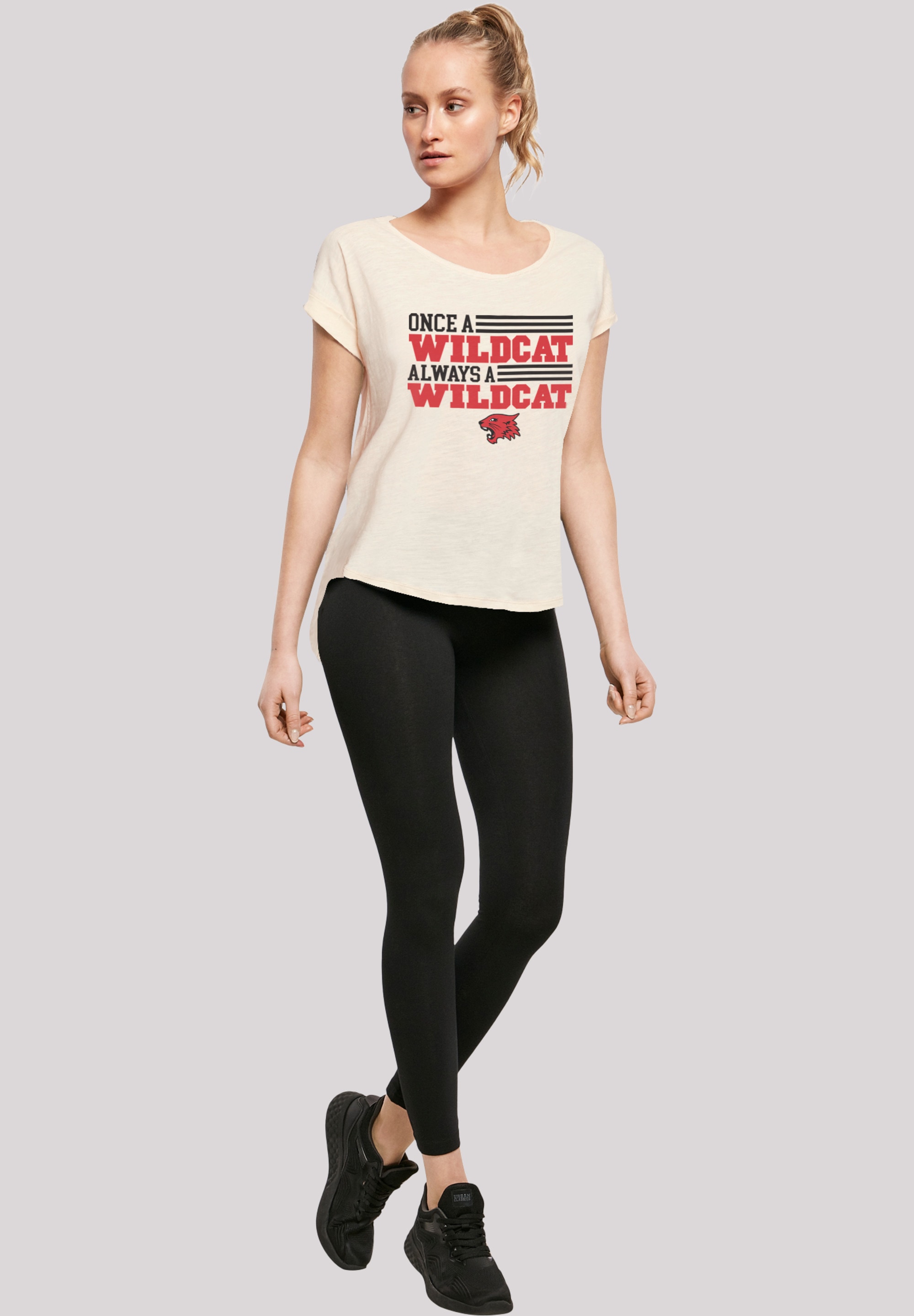 F4NT4STIC T-Shirt »Disney High School Musical Wildcat«, Print