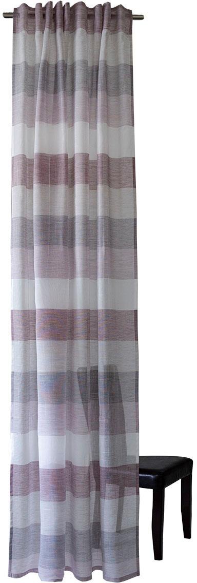 HOMING Gardine "Kadin" verdeckte Schlaufen 1 Stk. tlg. Streifen, modern, Fa günstig online kaufen