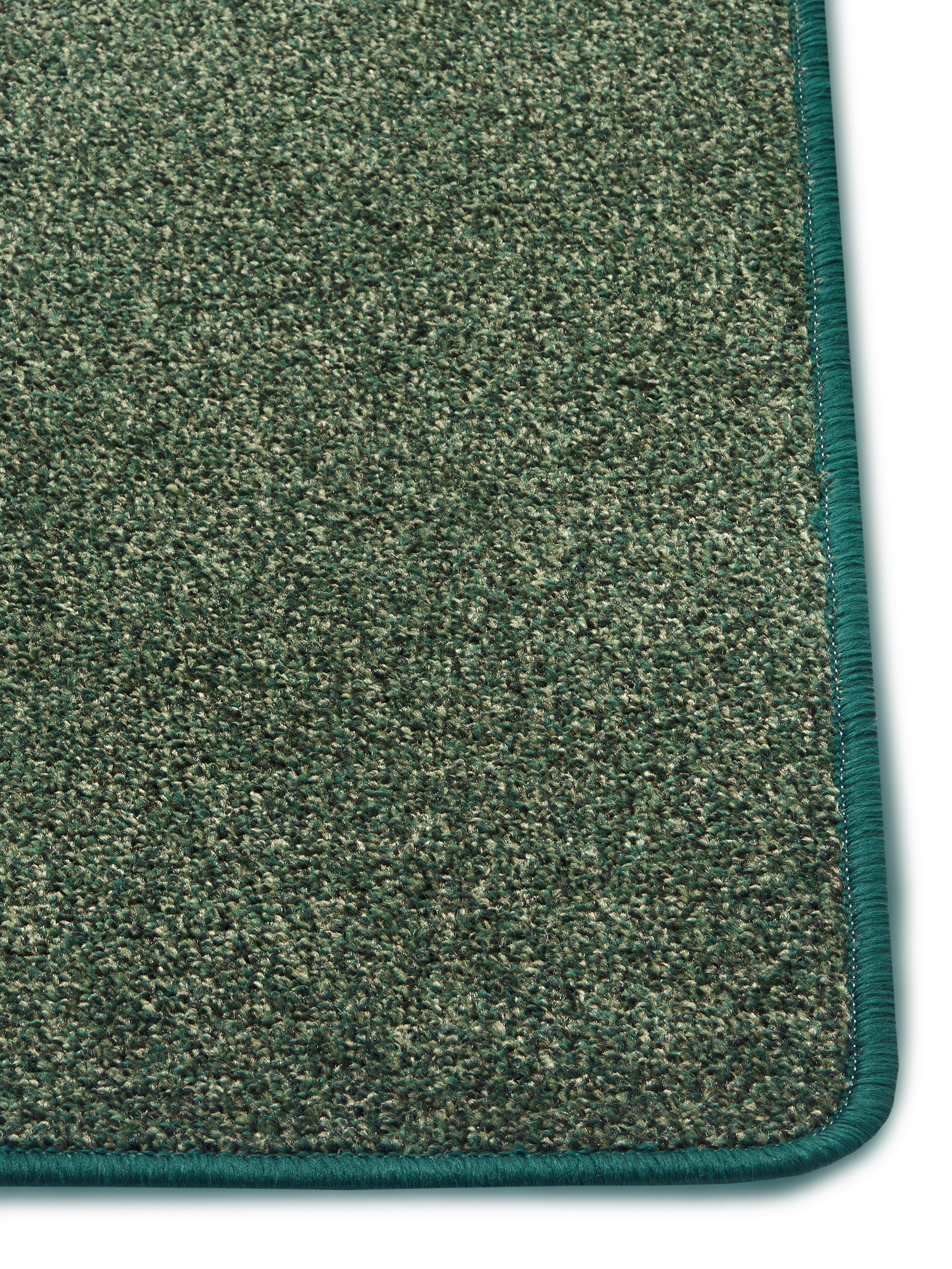 Hanse Home Exclusiv Läufer »Liberty«, rechteckig, 7 mm Höhe, Uni-Meliert, robust, kräftige Farben, rundherum farbige Kettelung