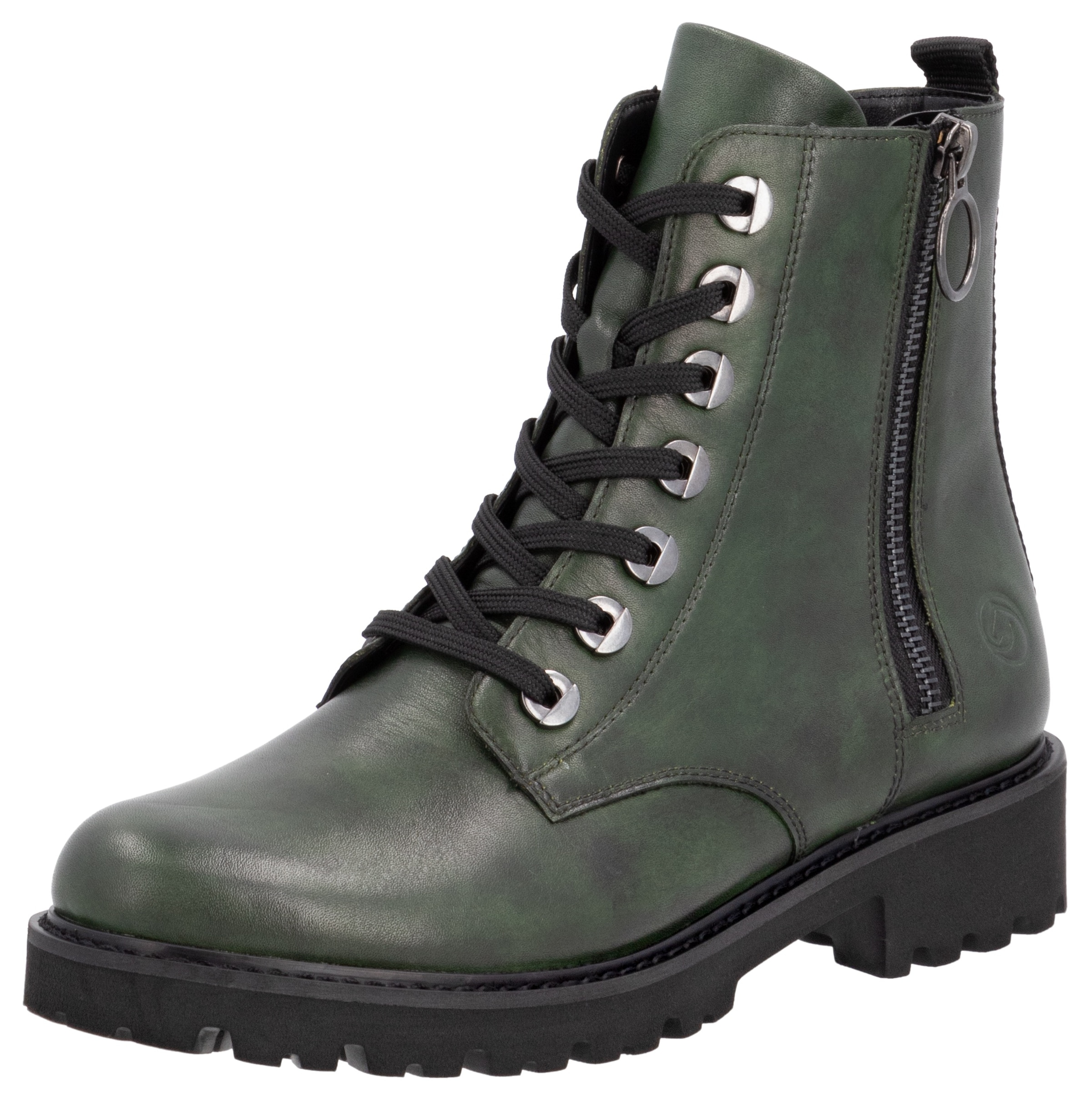 Remonte Schnürstiefelette, Blockabsatz, Stiefelette, Schnürboots, Flats im günstig online kaufen