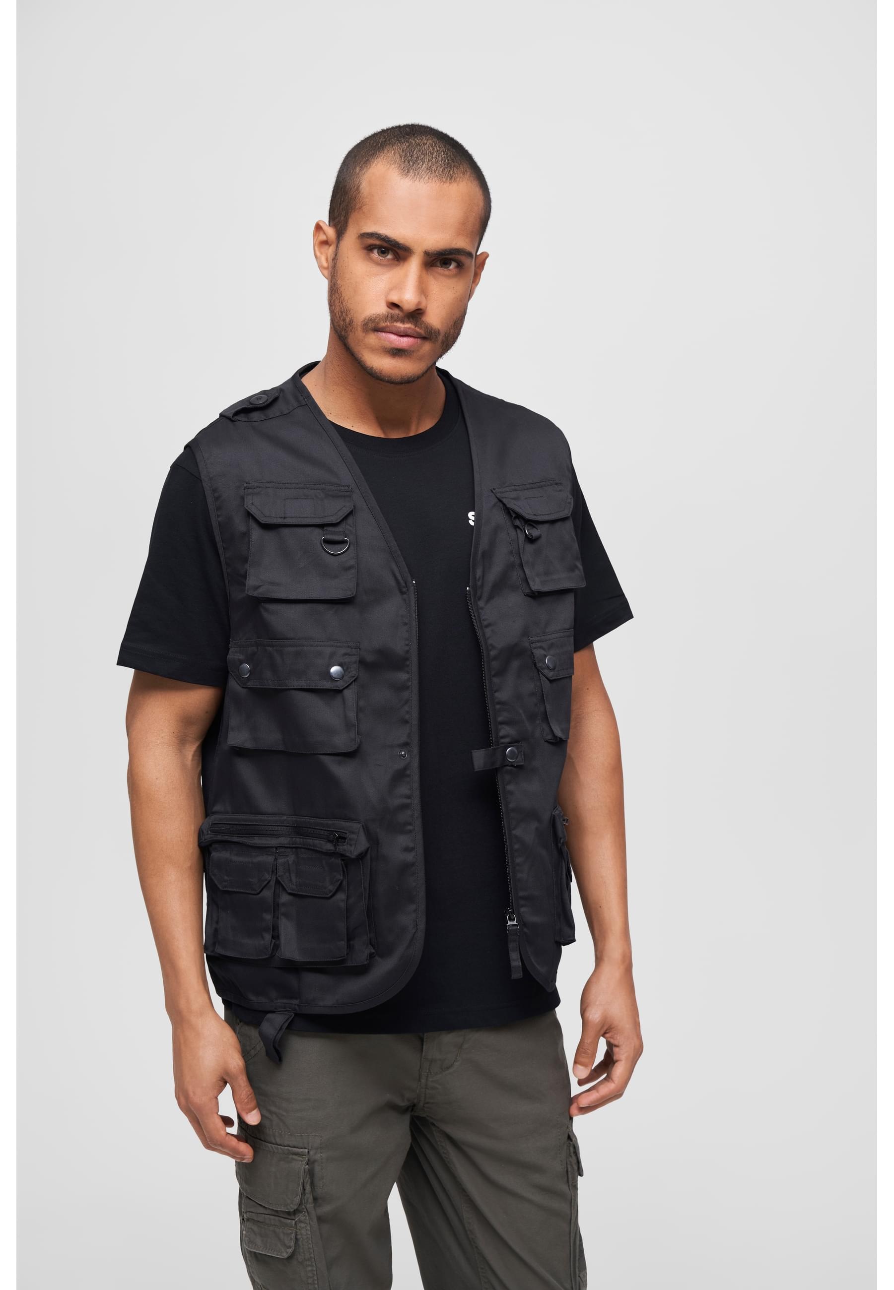 Brandit Langarmhemd »Brandit Herren Luis Vintageshirt«, (1 tlg.)