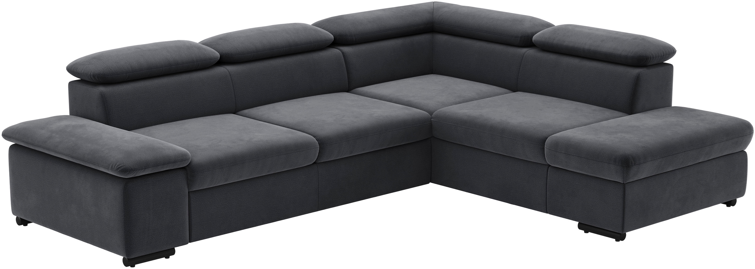 sit&more Ecksofa »Alcudia L-Form«, mit Armteilverstellung, optional Kopfteilverstellung und Bettfunktion