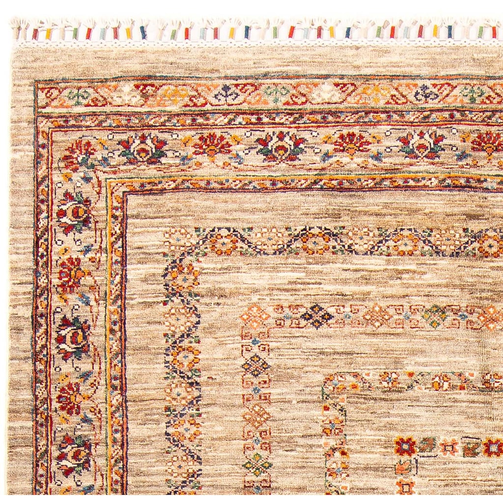 morgenland Orientteppich »Perser - Täbriz - Royal quadratisch - 246 x 245 cm - dunkelrot«, quadratisch