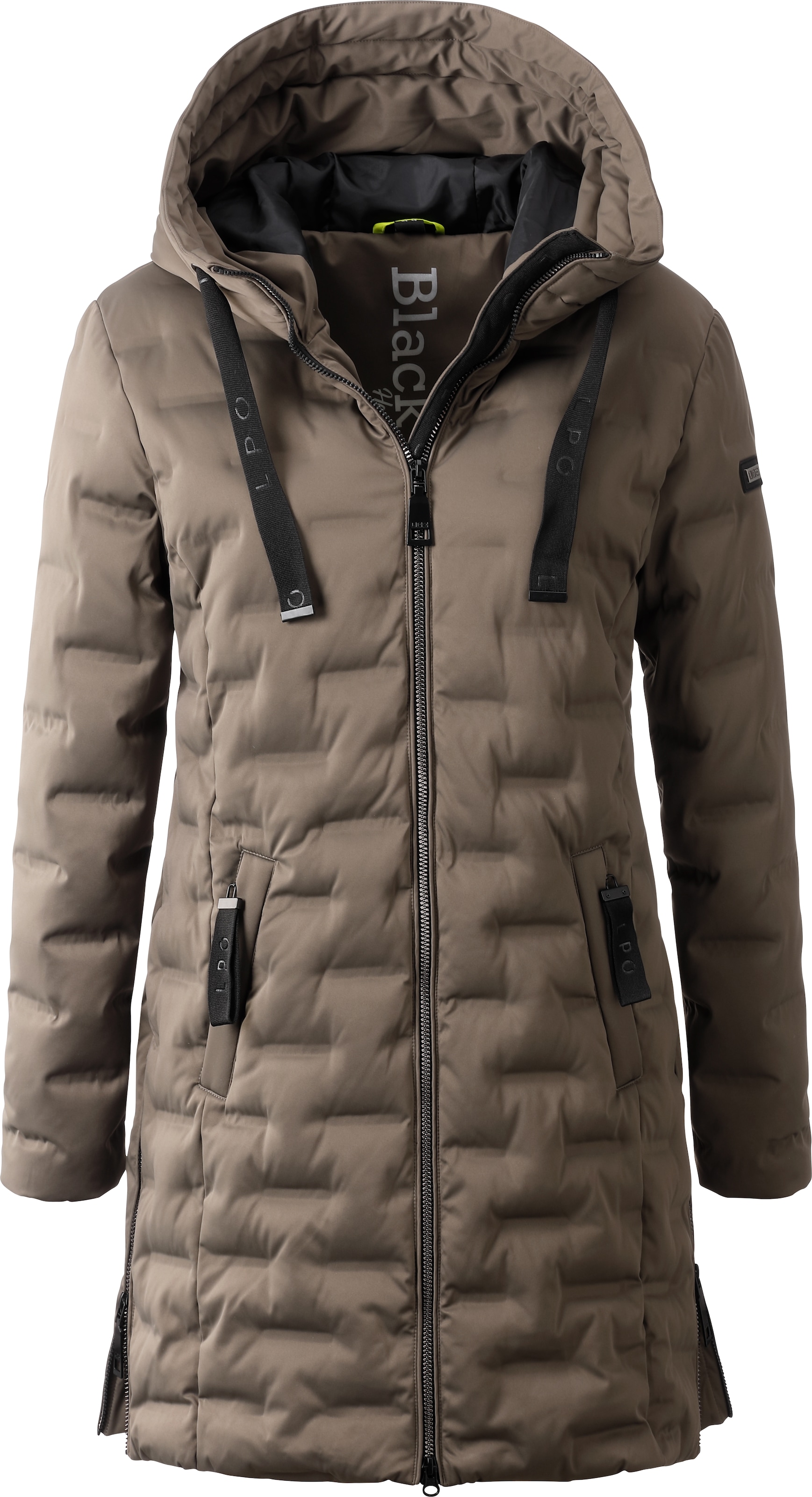 LPO Steppjacke »MARA II LONG«, auch in Großen Größen erhältlich