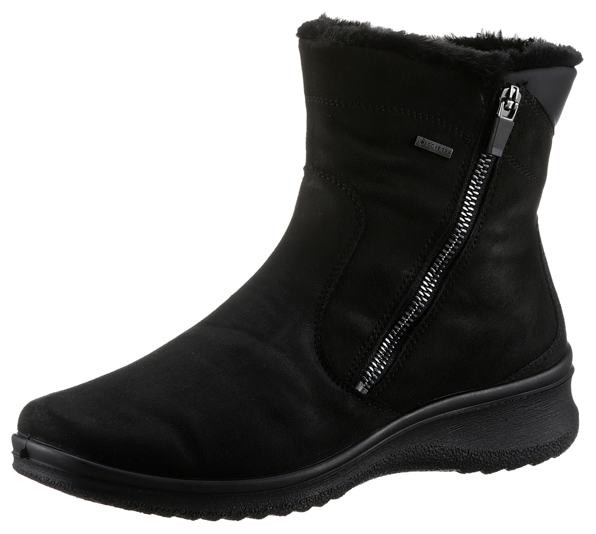 Ara Winterboots "MÜNCHEN", Outdoorboots, Keilabsatz, GORE-TEX, in Komfortweite H (= sehr weit)