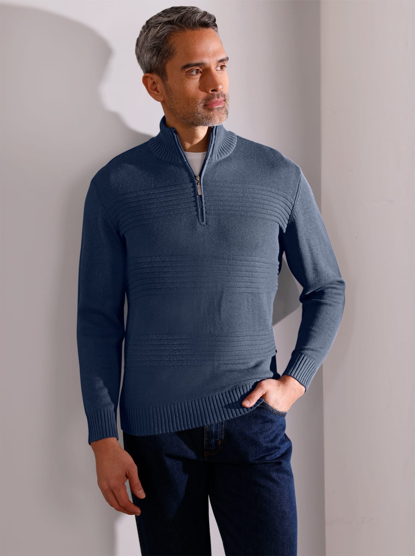 Classic Strickpullover "Pullover" günstig online kaufen