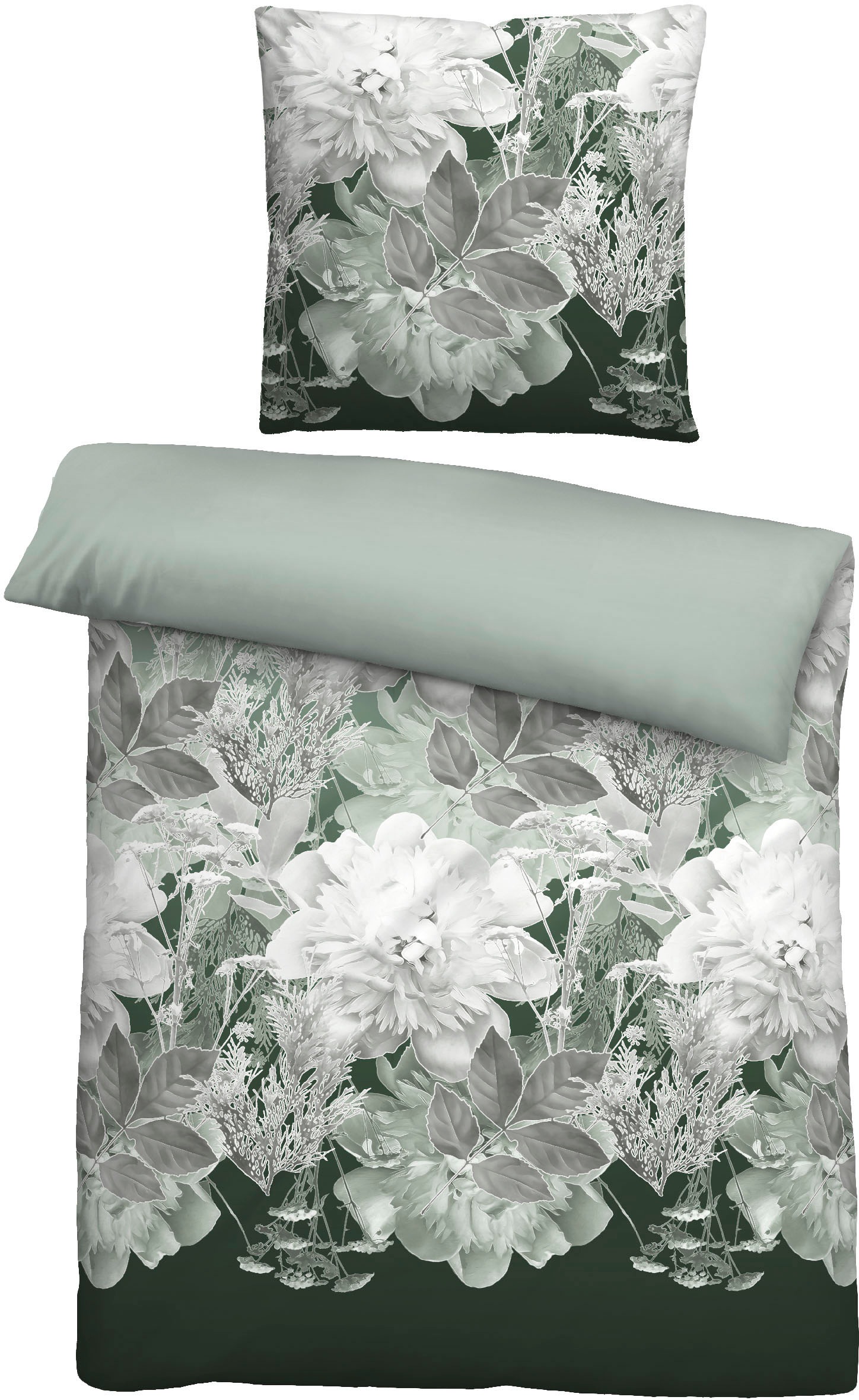 Castell - Markenbettwäsche Bettwäsche "Lio" 2 Stk. tlg. absolut flauschig, günstig online kaufen