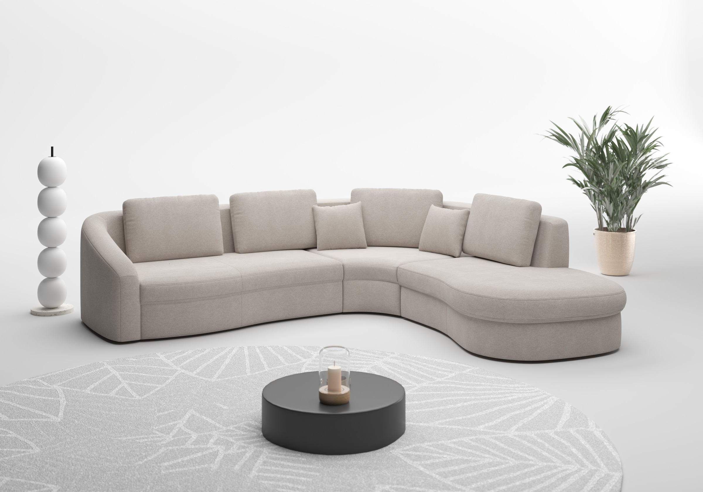 sit&more Ecksofa "Jazz L-Form" In weiteren Größen erhältlich