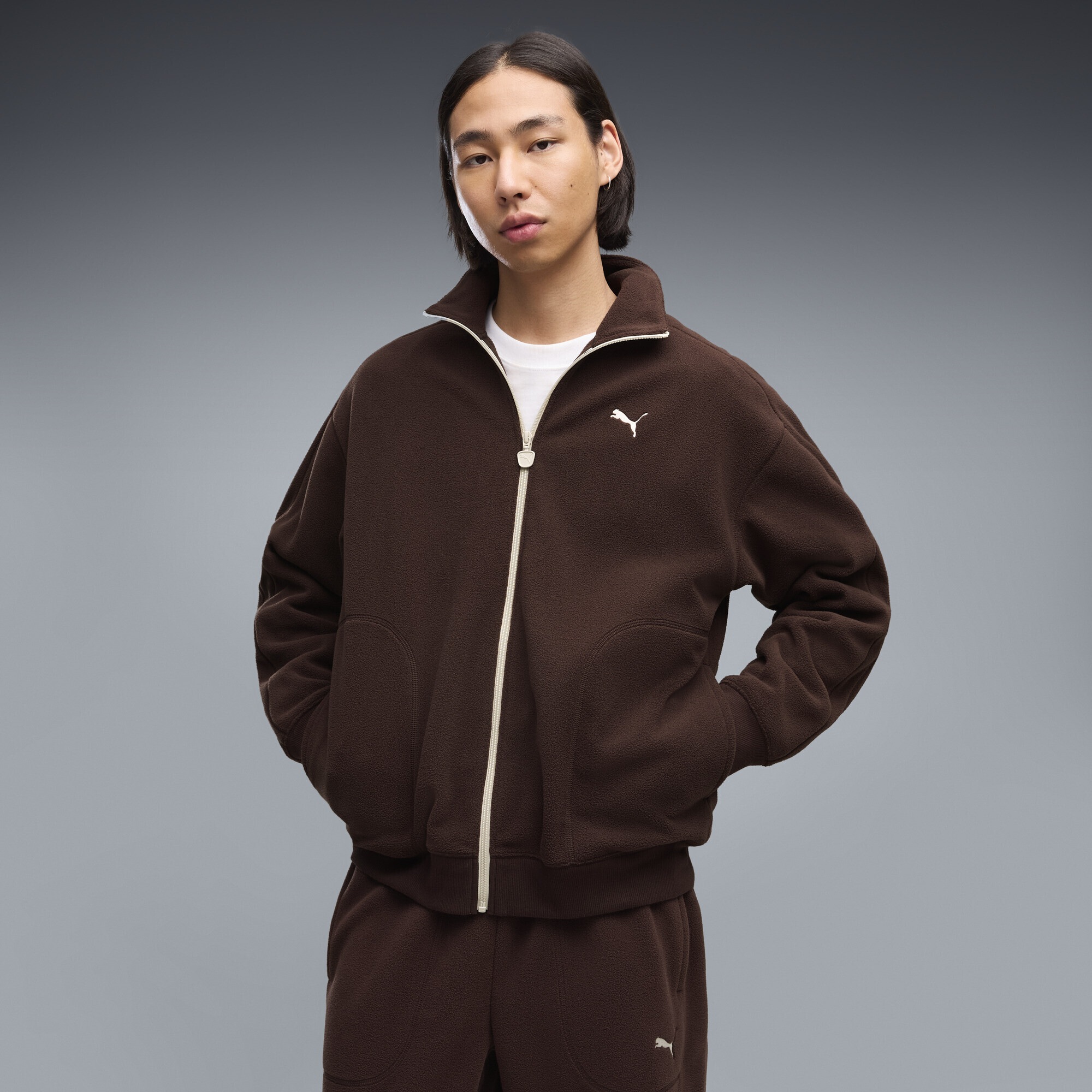 PUMA Trainingsjacke »Essentials Elevated Relaxed Winter-Trainingsjacke Herren«