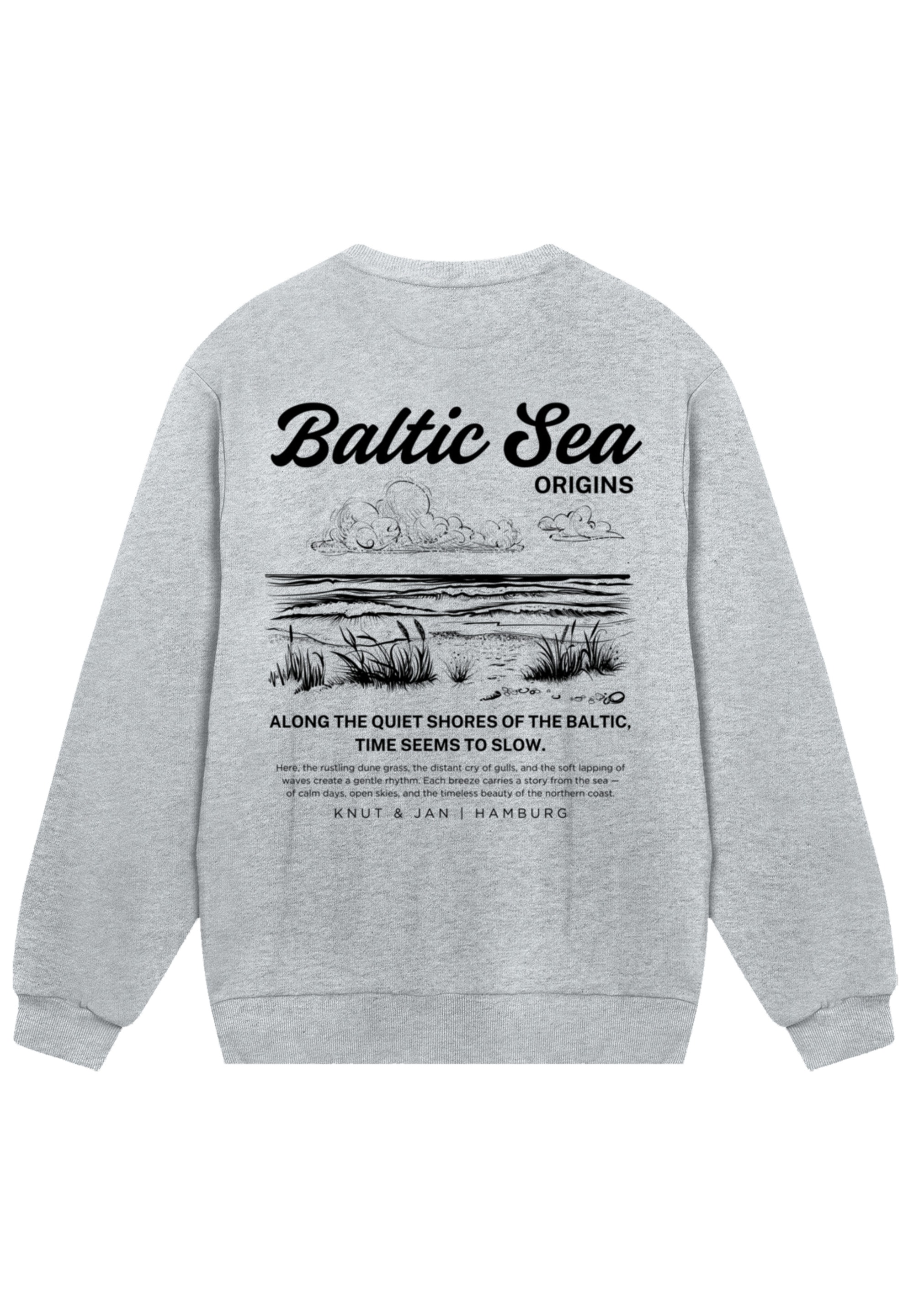 F4NT4STIC Sweatshirt »Knut und Jan Hamburg«, Osteee Kollektion, Urlaub, Ahoi Moin