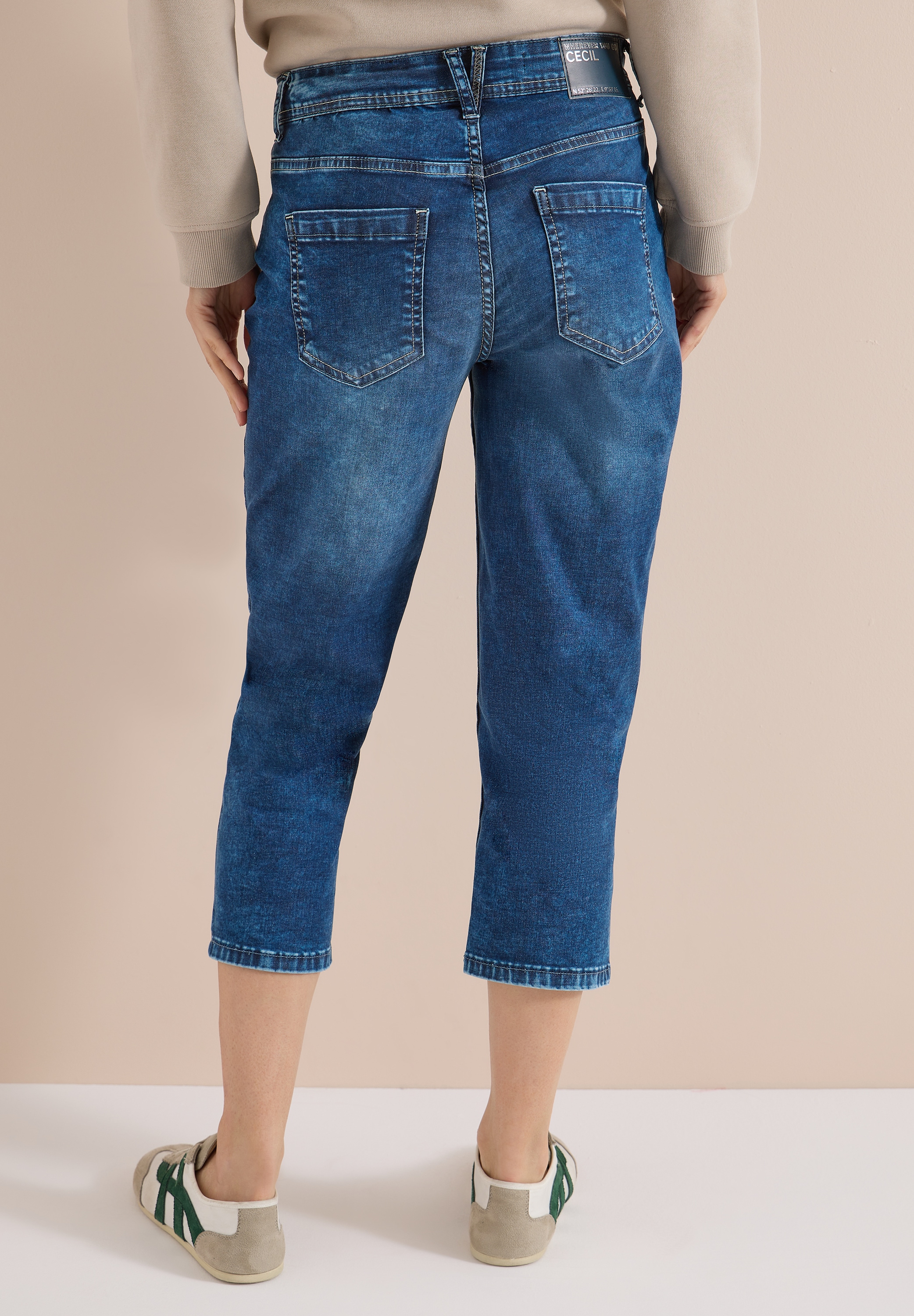 Cecil Slim-fit-Jeans Middle Waist günstig online kaufen