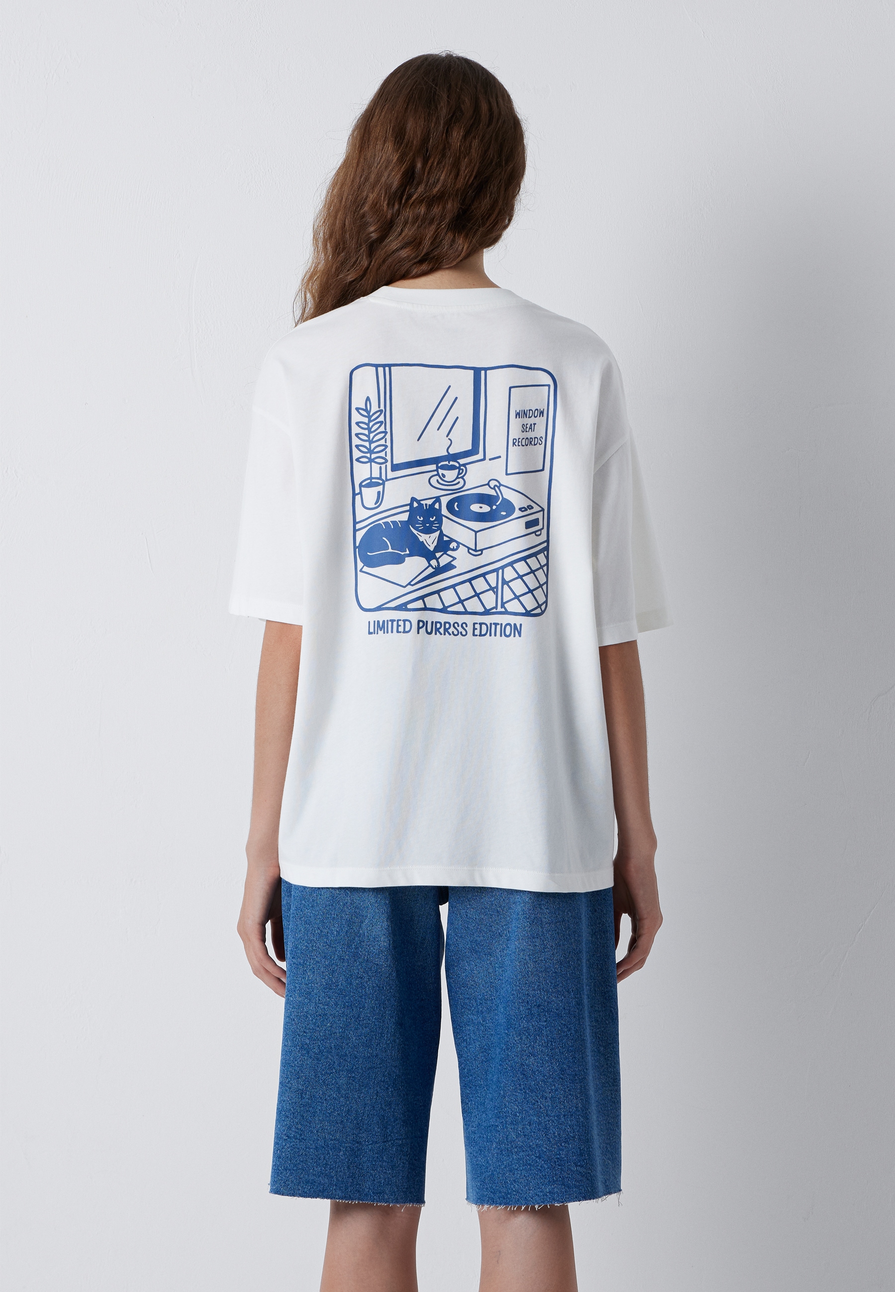 Mavi T-Shirt »CAT PRINTED TSHIRT« Katzen T-Shirt