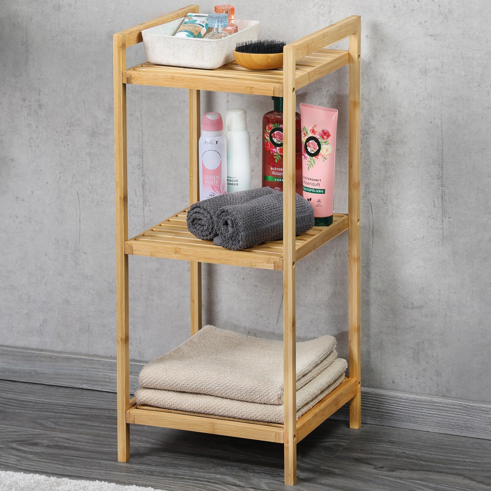KESPER® Ablageregal »Regal mit 3 Ablagen, Bambus, FSC« 1 Stk. tlg.