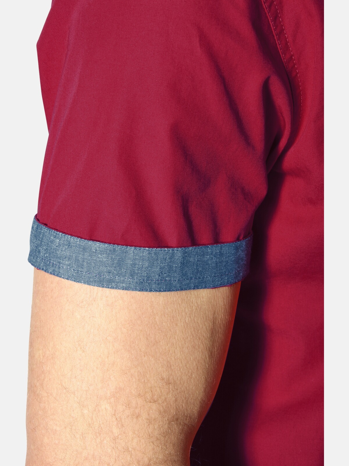Jan Vanderstorm Herkko Men Short Sleeve Shirt Red XL 3