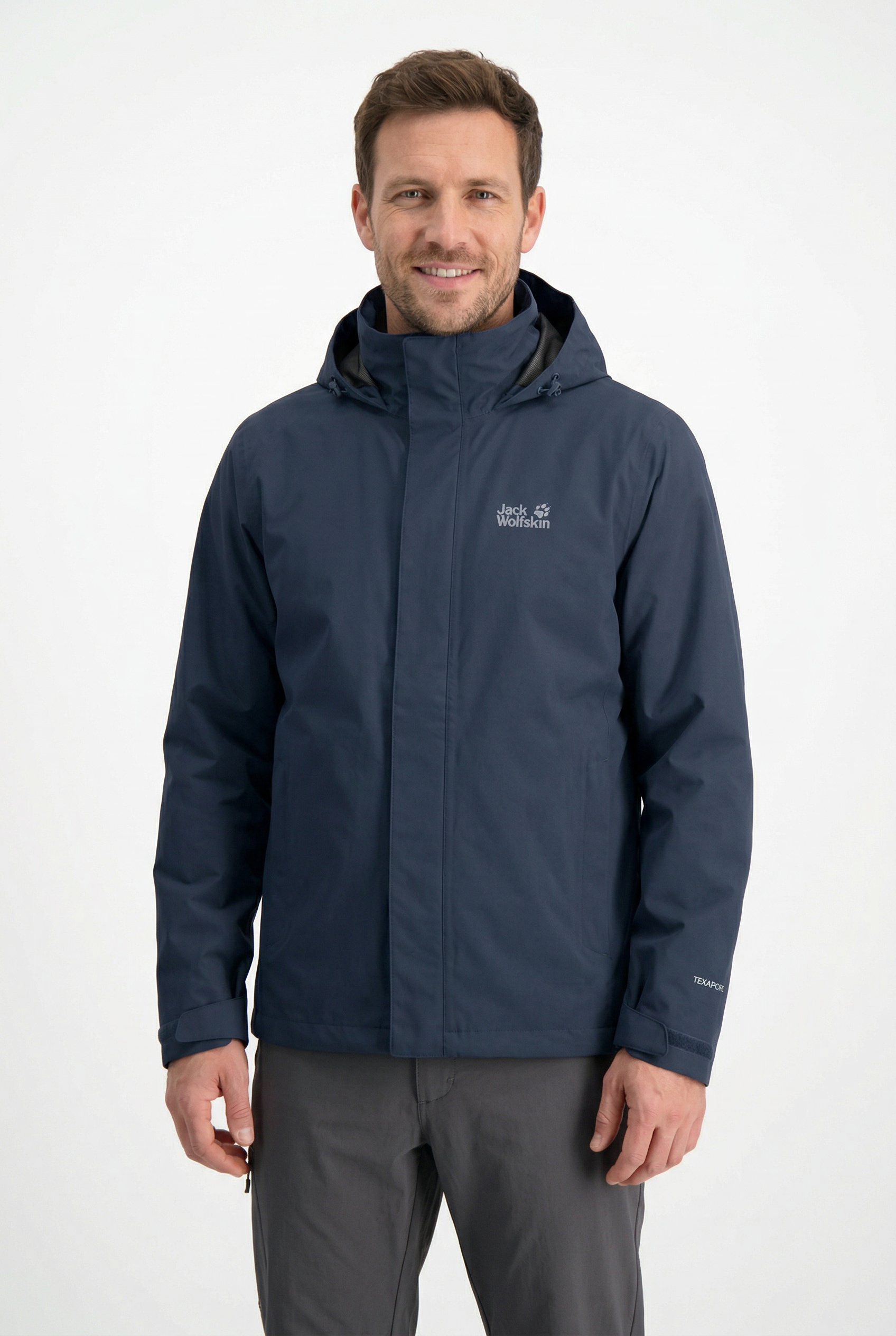 Jack Wolfskin Funktionsjacke "TRAILTIME 2L JKT M" atmungsaktive Membran, wasserdicht, windabweisend