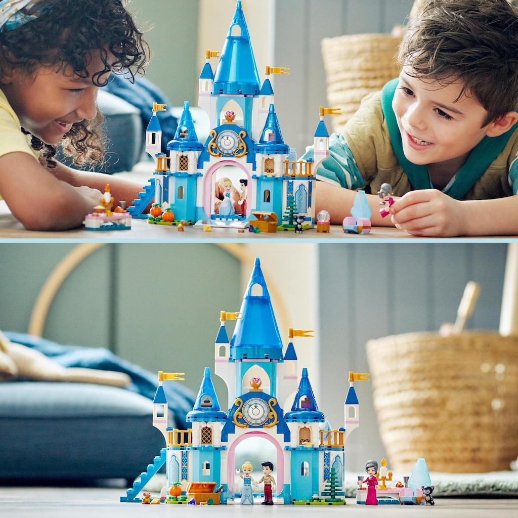 LEGO® Konstruktionsspielsteine »Cinderellas Schloss (43206), LEGO® Disney Princess«, (365 St.), Made in Europe
