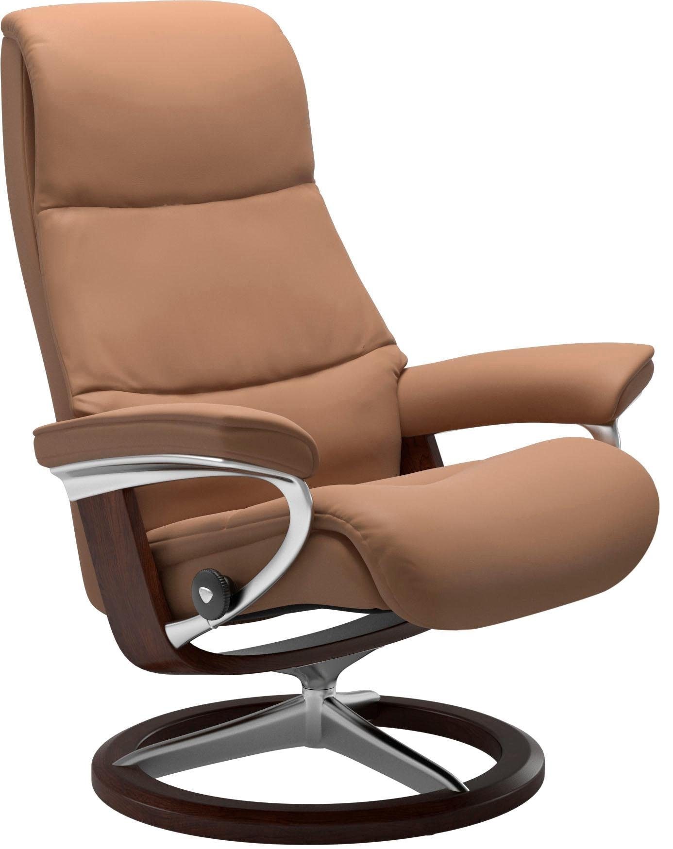 Stressless® Relaxsessel »View« mit Signature Base, Größe M,Gestell Braun