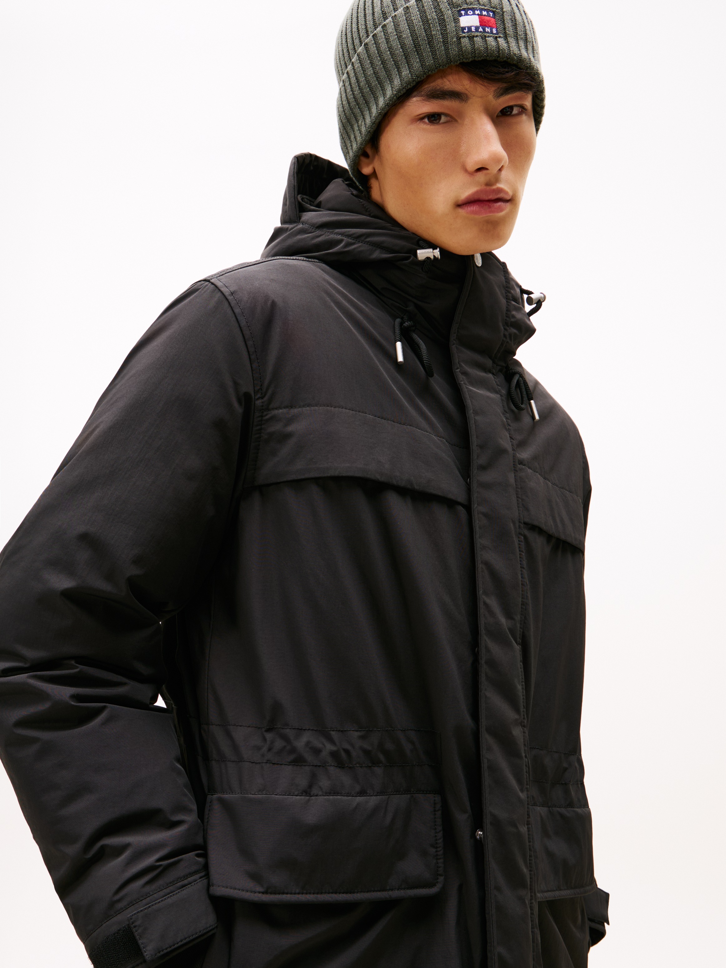 Thumbnail - Tommy Jeans Parka "TJM CITY READY" mit Kapuze wasserabweisend, relaxed fit, mit fester Kapuze, Winterjacke