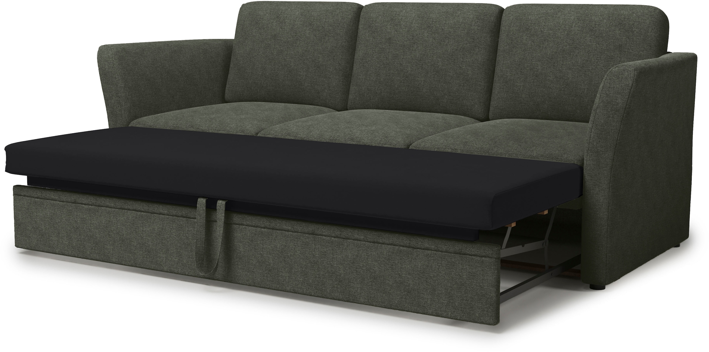 Home affaire 3-Sitzer »Lavars Schlafsofa« mit Bettfunktion, in zwei verschiedenen Bezugsqualitäten