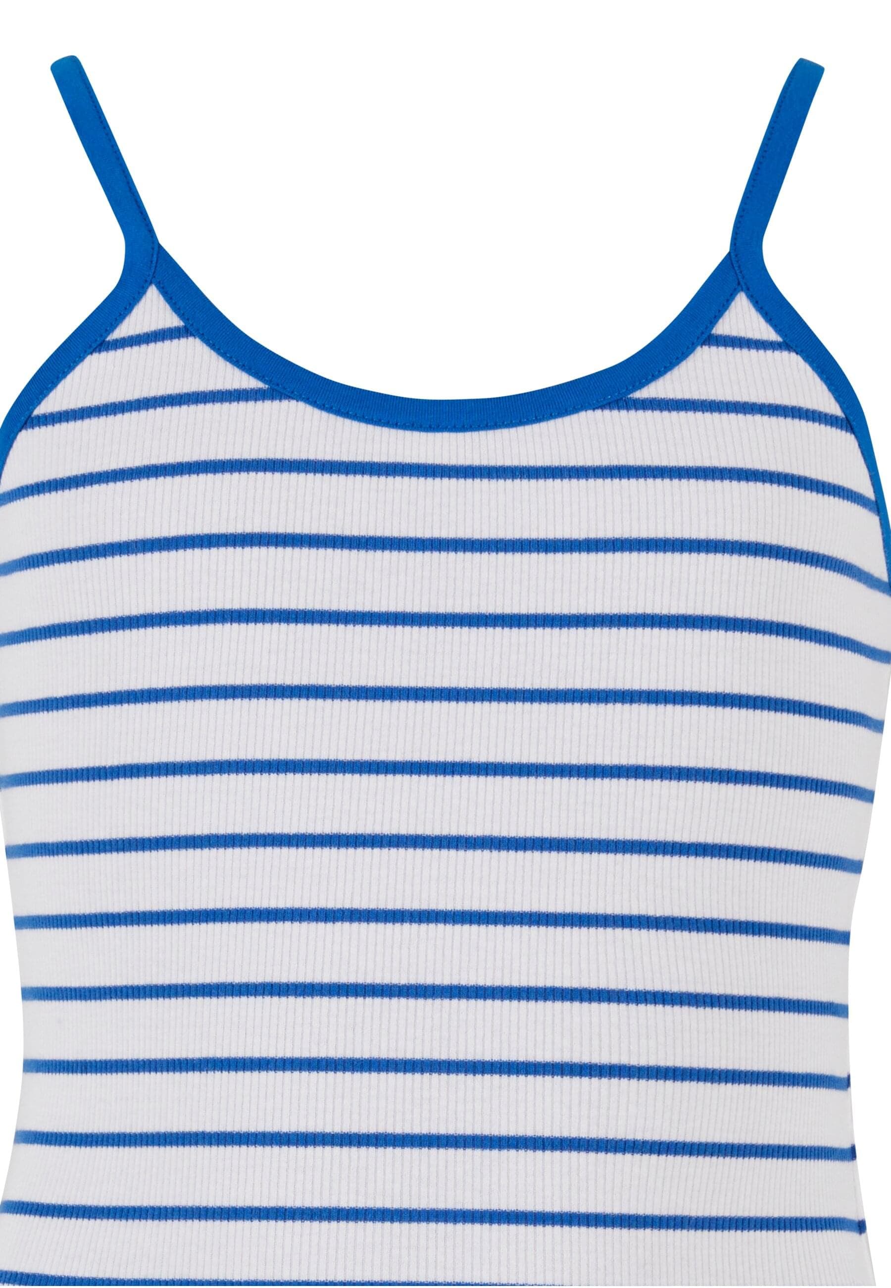URBAN CLASSICS Muskelshirt »Urban Classics Girls Striped Rib Basic Top« 1 Stk.